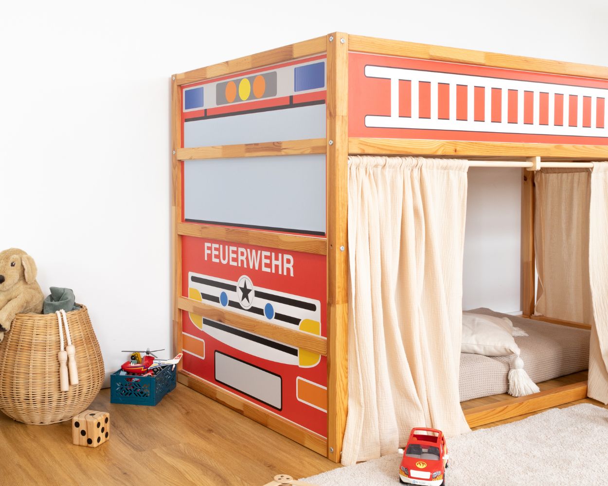 Kinderzimmer Feuerwehr