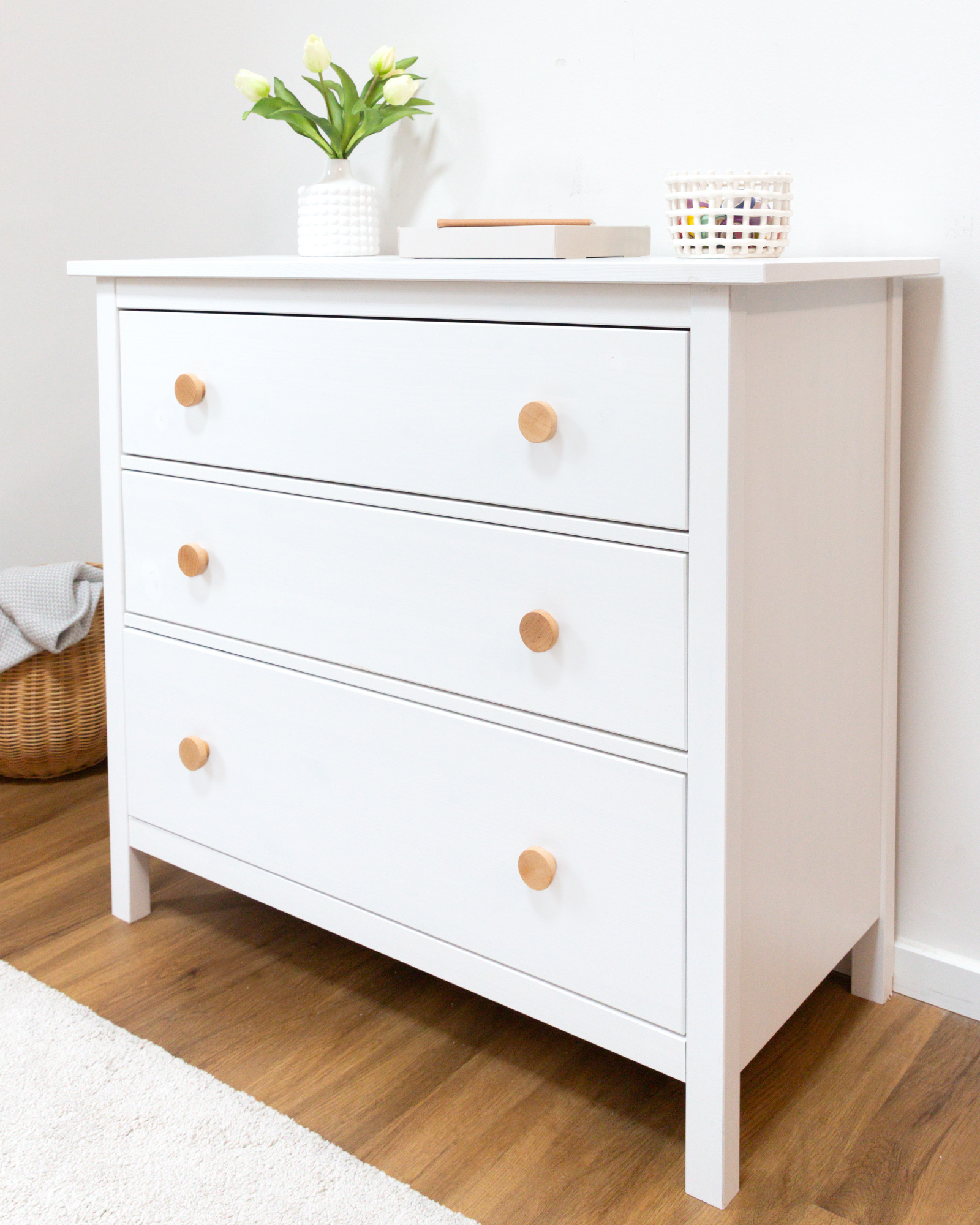 Holzgriffe rund für diverse IKEA Möbel