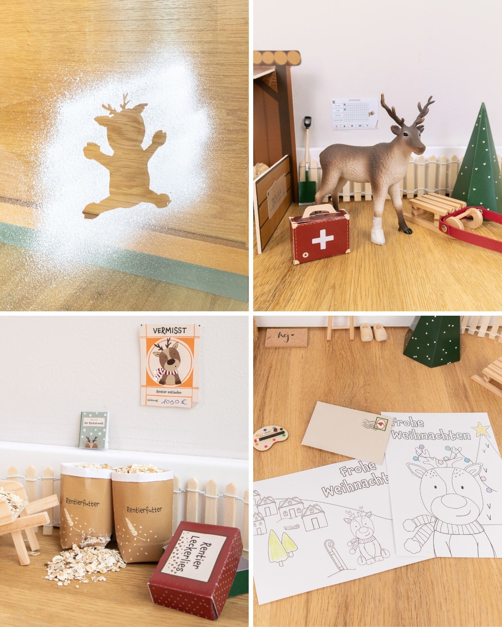 DIY, Weihnachten, Spielzeug, Dekoration, Tiermodell