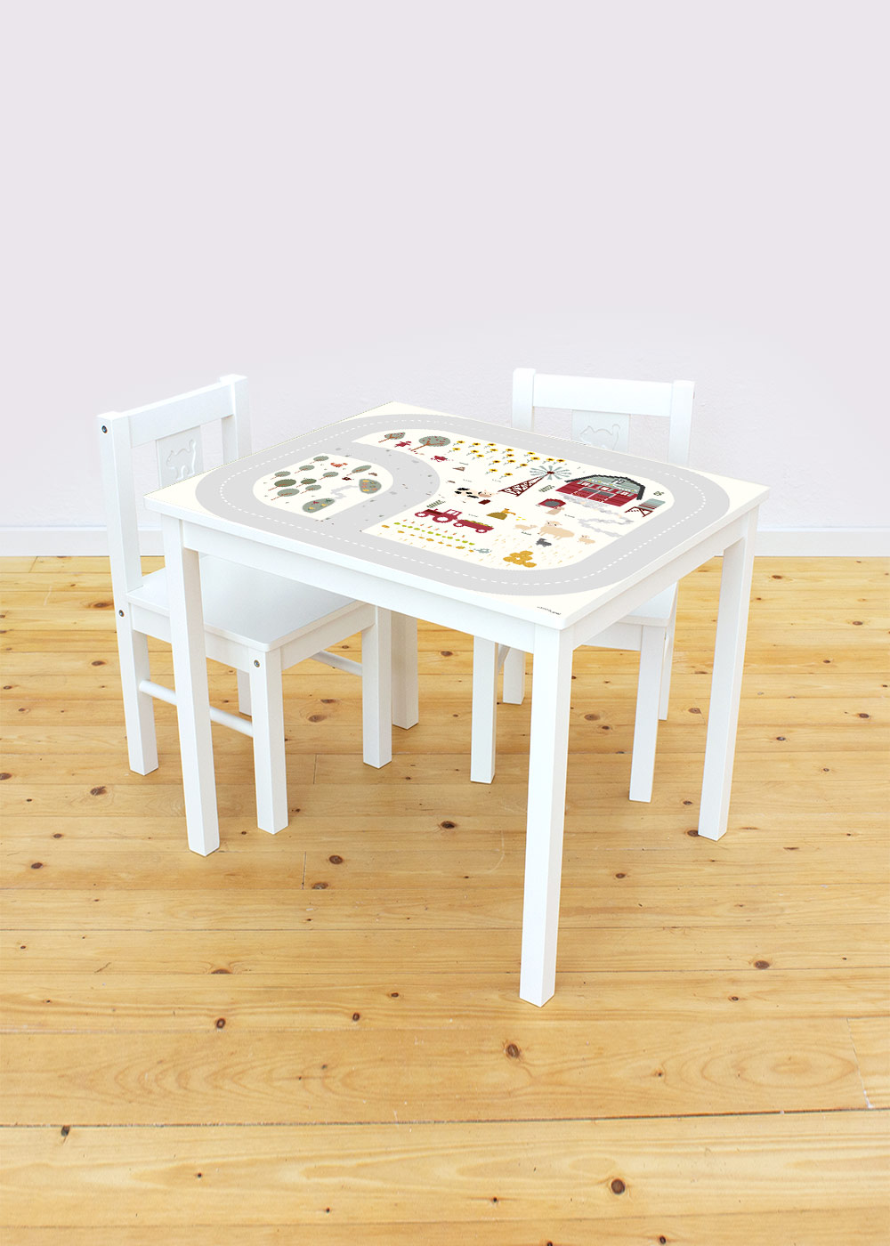 klebefolie ikea kritter kindertisch landleben 1
