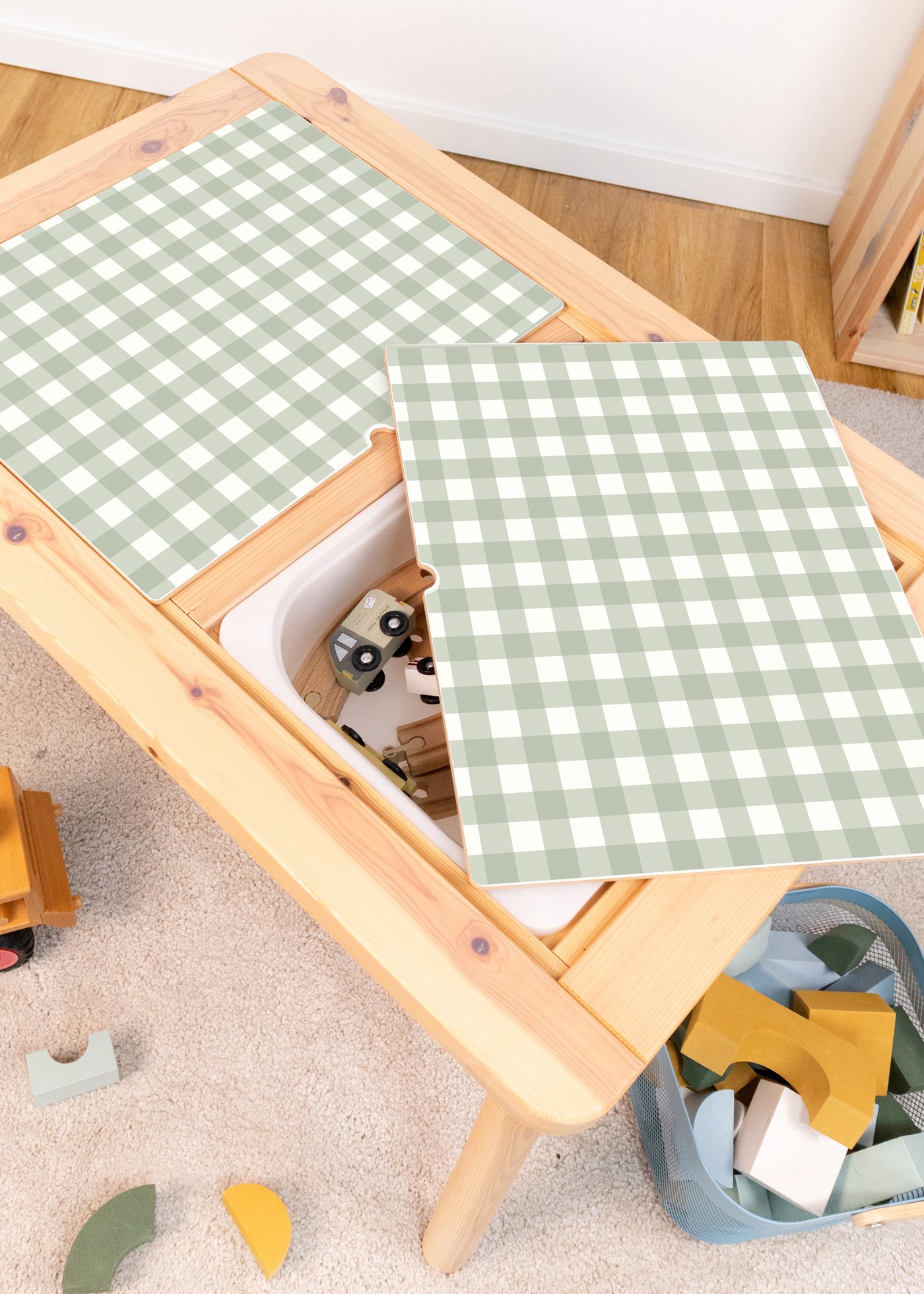 klebefolie ikea flisat kindertisch vichy karo ukalyptus 5 klebefolie ikea flisat kindertisch vichy karo ukalyptus 5