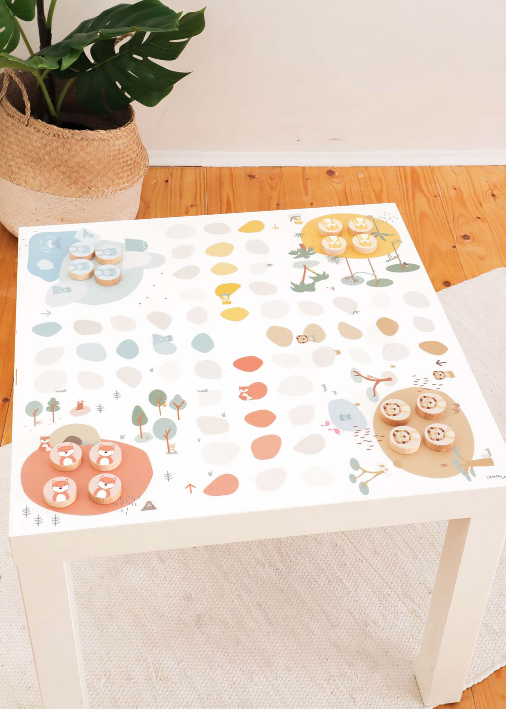 zubehoerset klebefolie ikea spieltisch xxl wuerfelspiel 19
