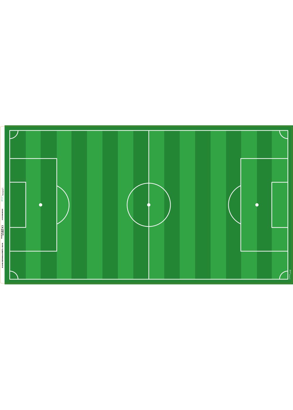 Ikea Smastad Bank Fussballfeld grün Druckvorlage