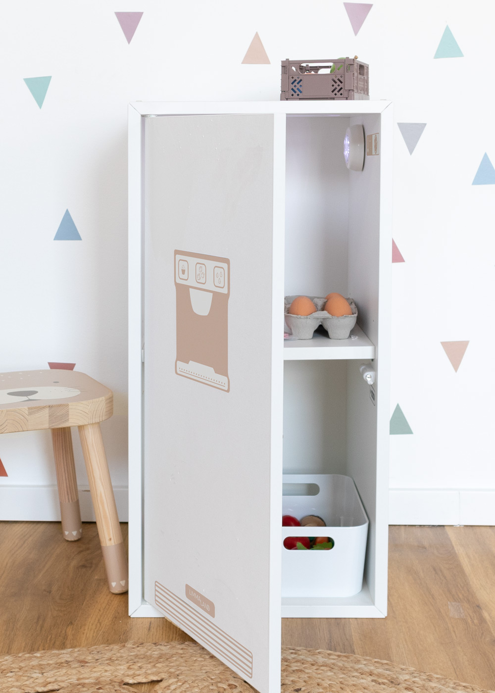 stickerset kinderkuehlschrank kalthalta toffee 01