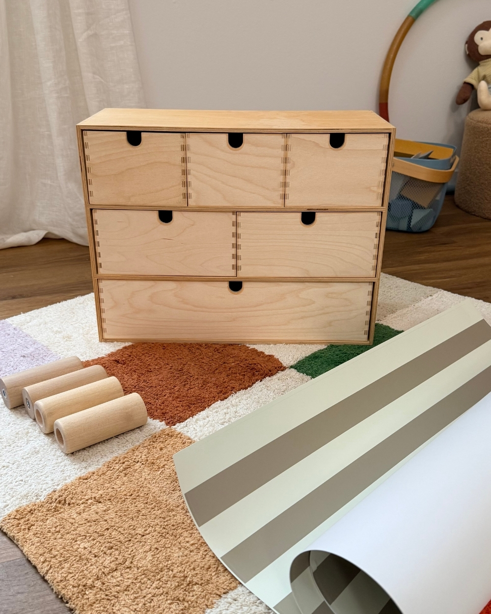 IKEA MOPPE als Bücherkiste