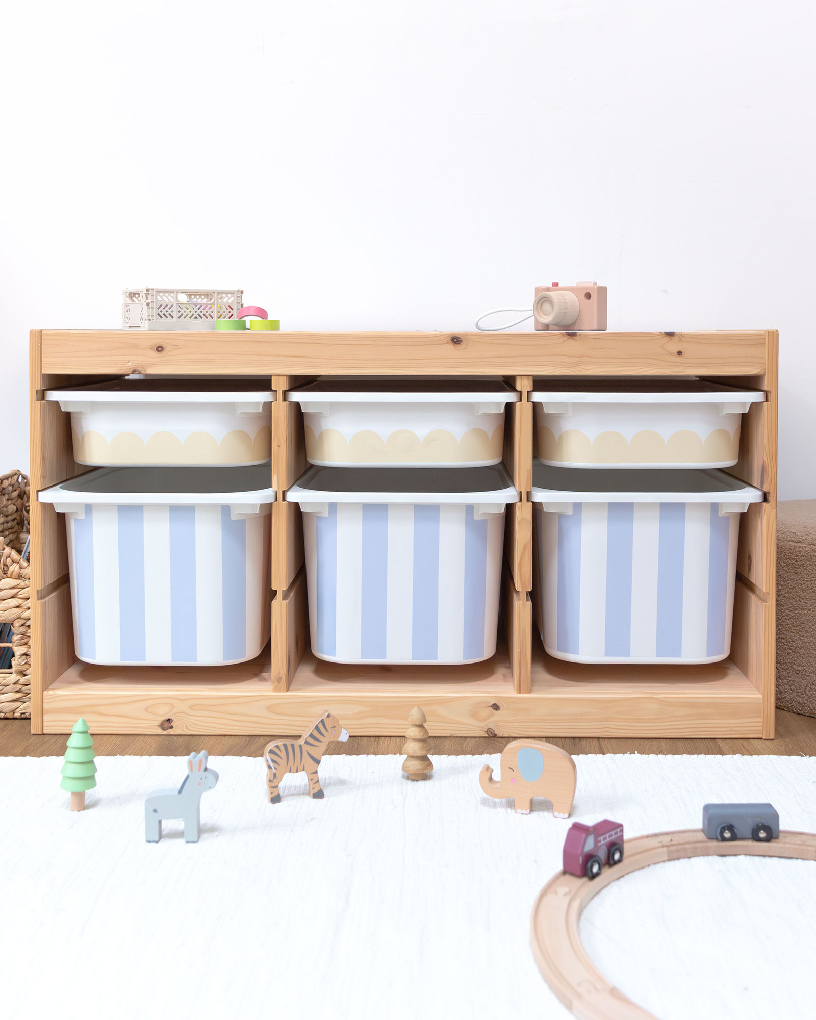 Stauraum schaffen im Kinderzimmer