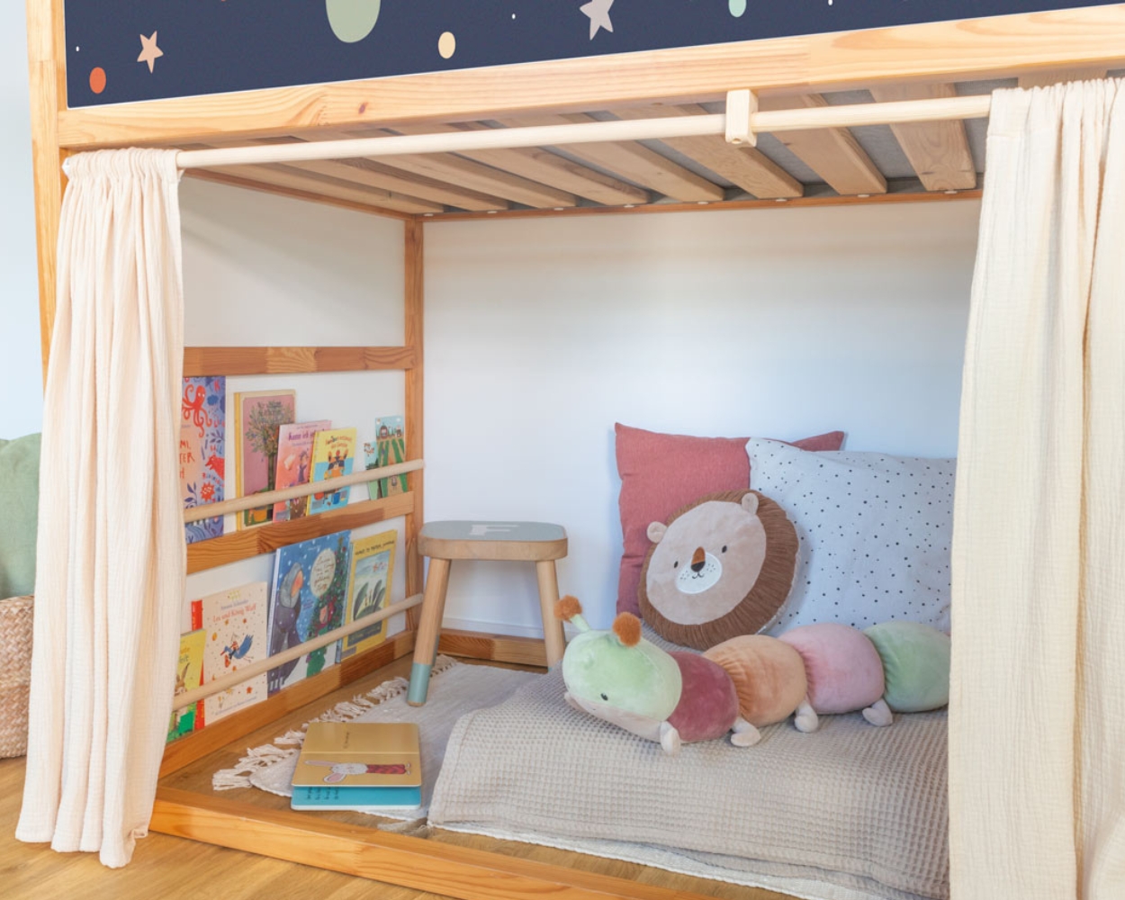 Bücherleisten Kinderbett Bücherleisten Kinderbett