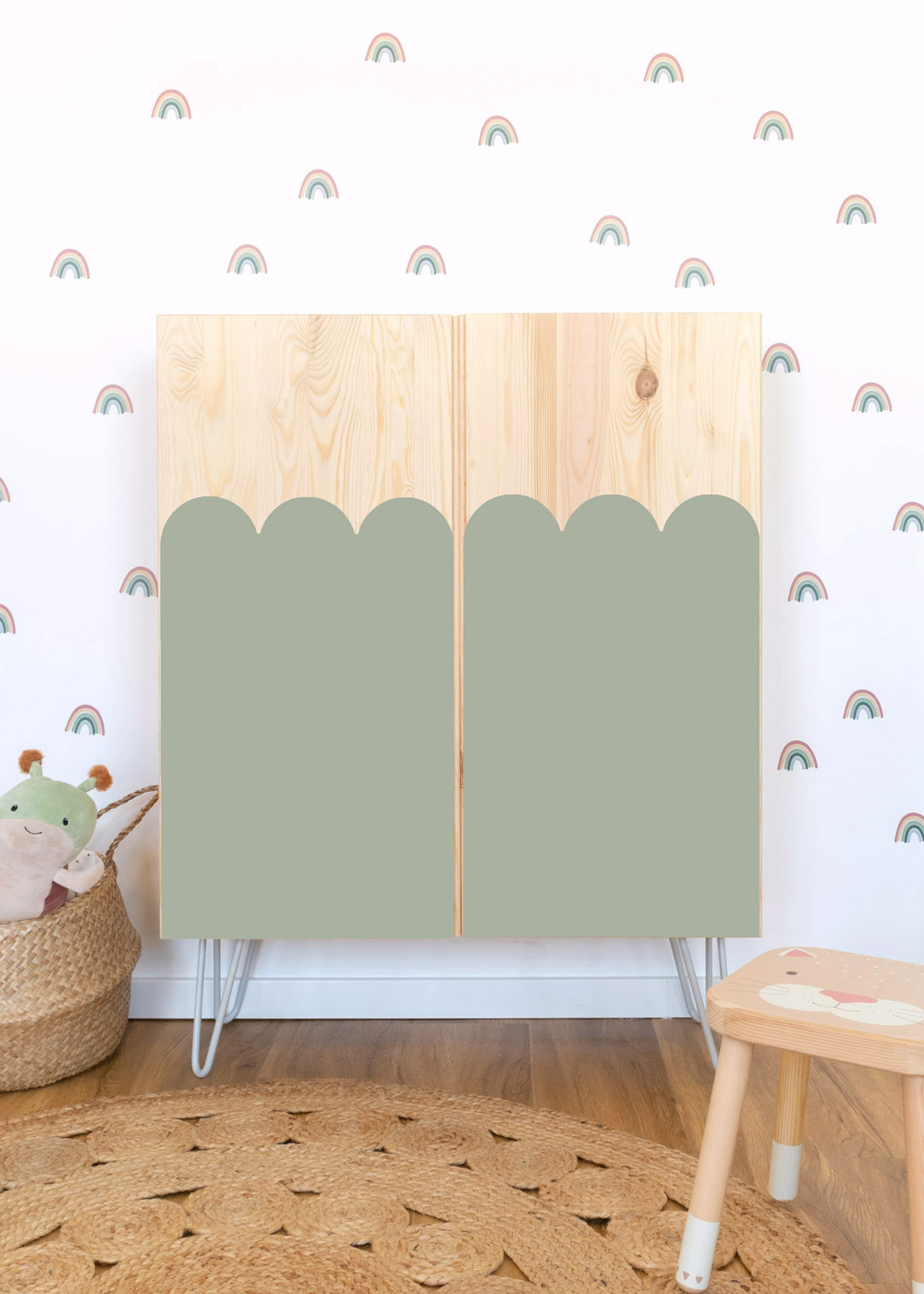 stickerset ikea ivar schrank boogig eukalyptus 0