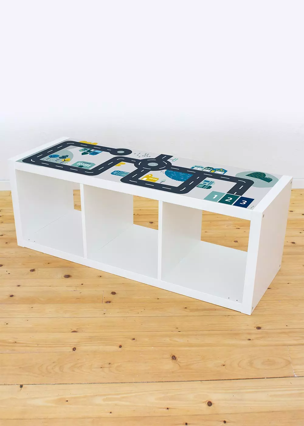 Bett selber bauen mit Ikea Kallax Regalen. Ich habe eine Anleitung
