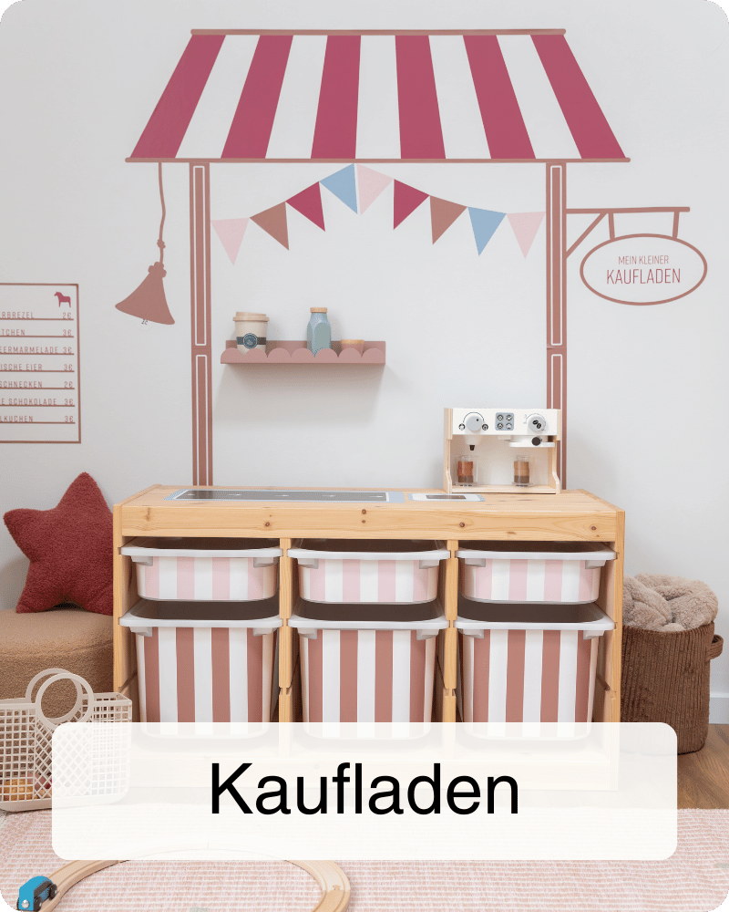 Zubehör für einen DIY Kaufladen