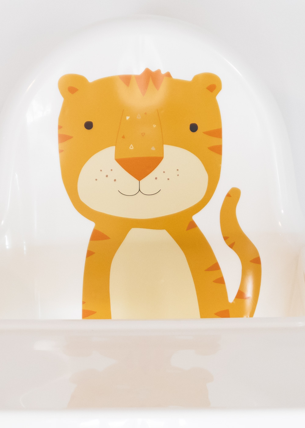 Klebefolie für IKEA ANTILOP Hochstuhl mit Tiermotiv Tiger selbstklebend Ikea Zubehör