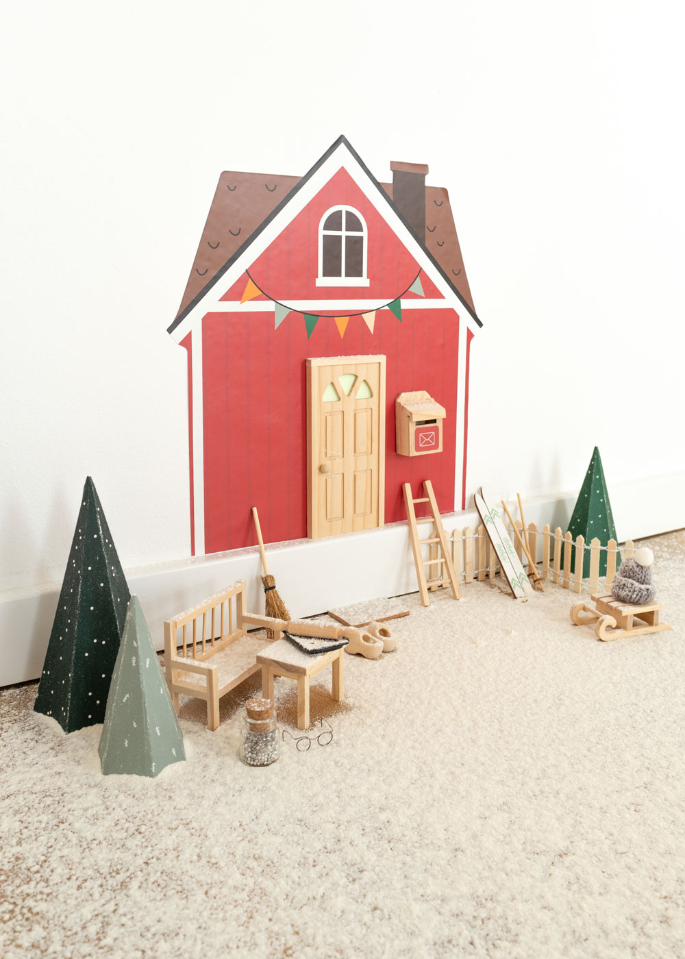 klebefolie wichteltuer wichtel hus rot 3