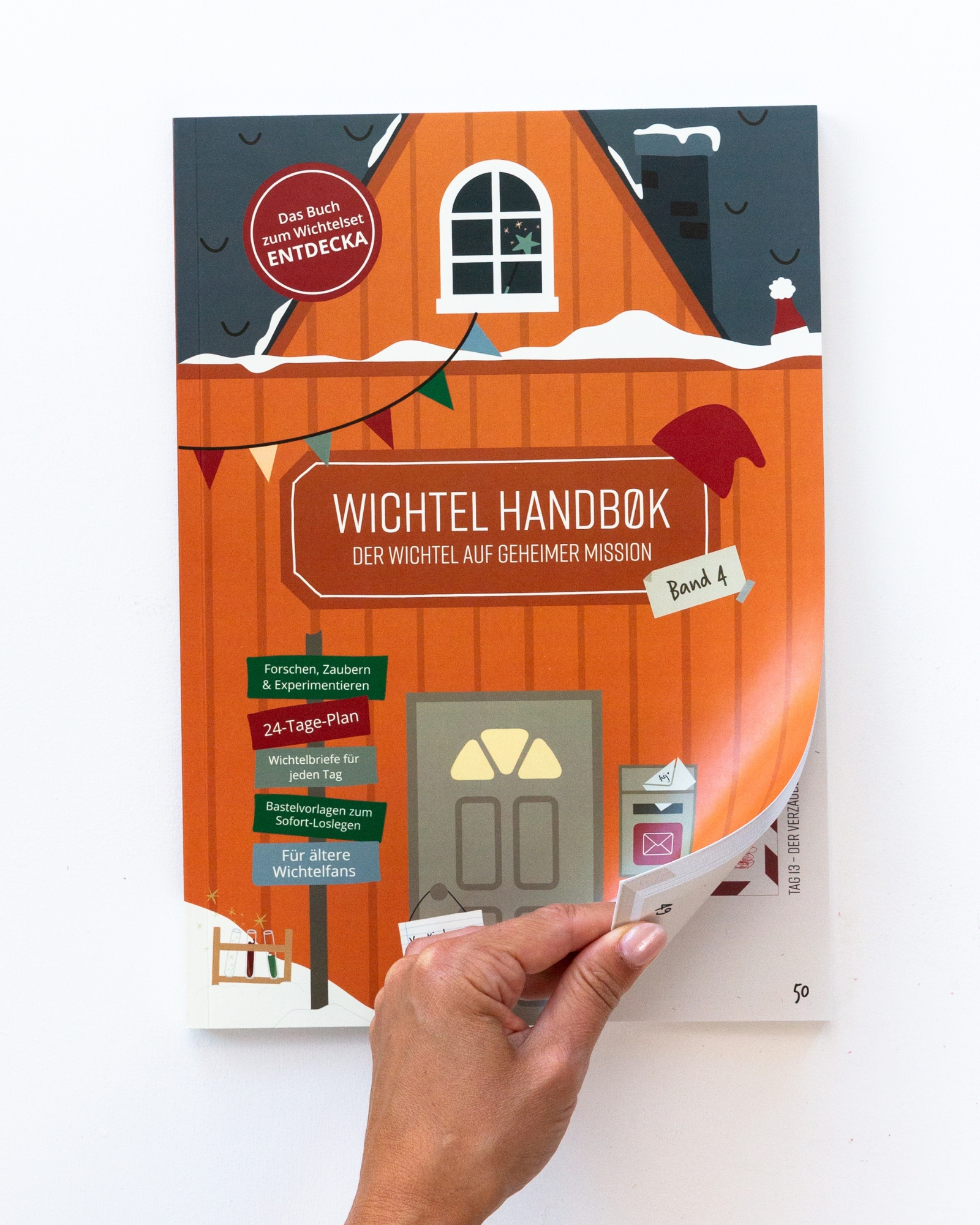 Wichtel-Handbuch, Mitmachbuch, Weihnachtsbuch, Bastelvorlagen, Band 4