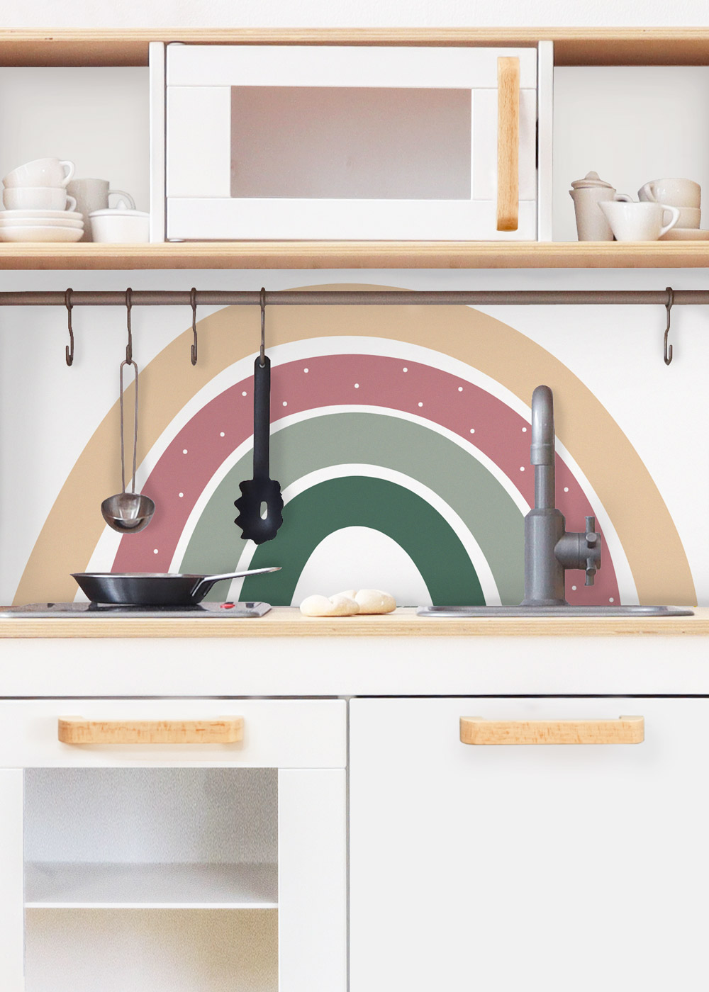 klebefolie ikea duktig kinderkueche kachla vielvalt rosenholz 0