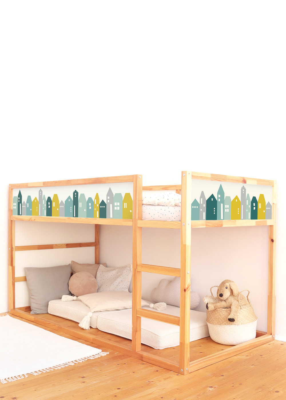 klebefolie ikea kura hochbett smastraat mint 2er set 0