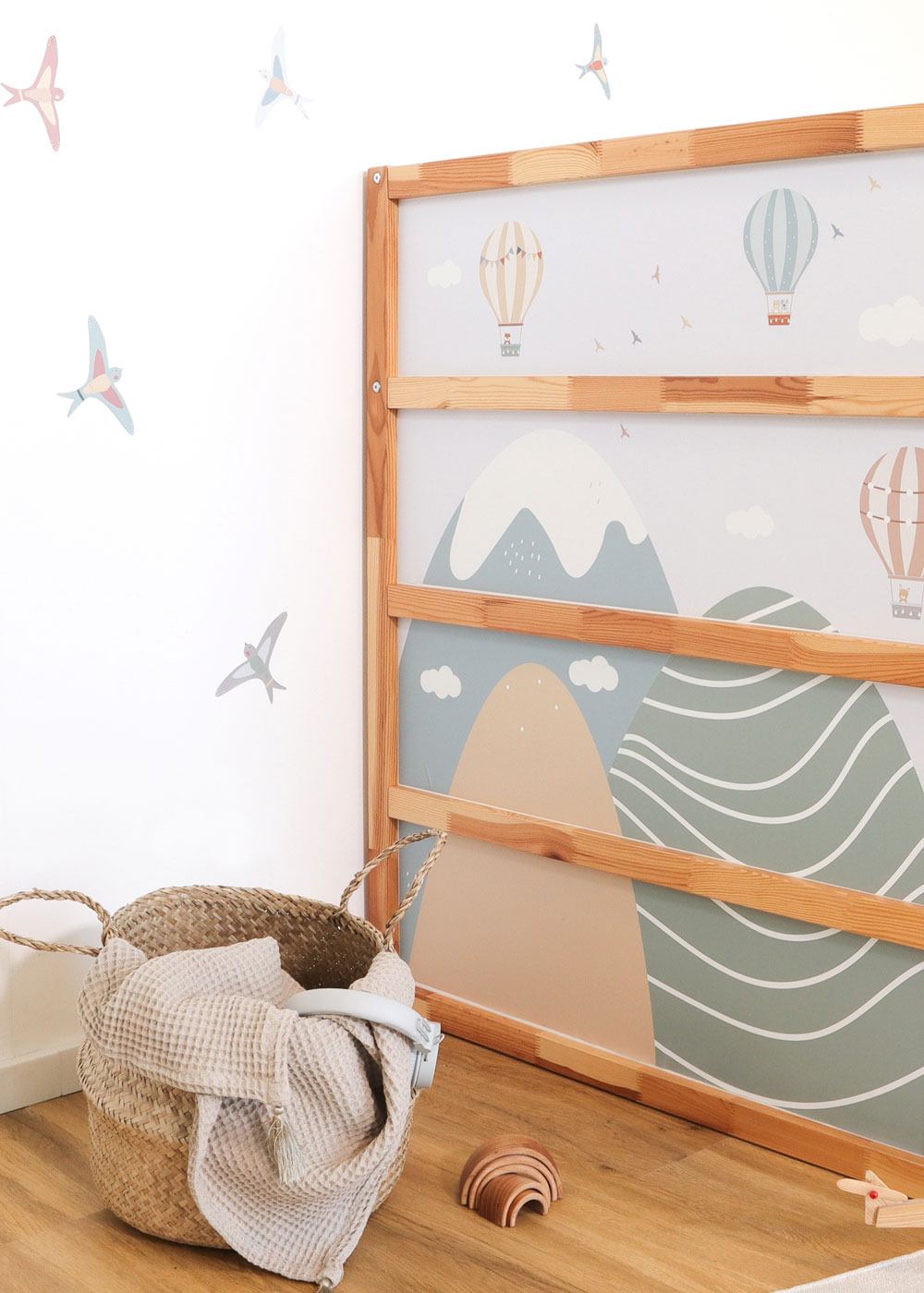 klebefolie ikea kura hochbett berge 5er set 2