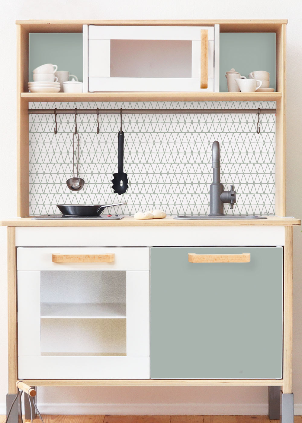 klebefolie ikea duktig kinderkueche skandig salbei 00