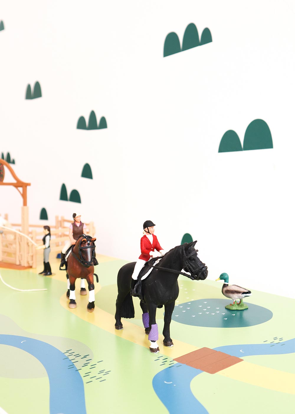 Ikea Kritter Kindertisch Spielwiese Pferd