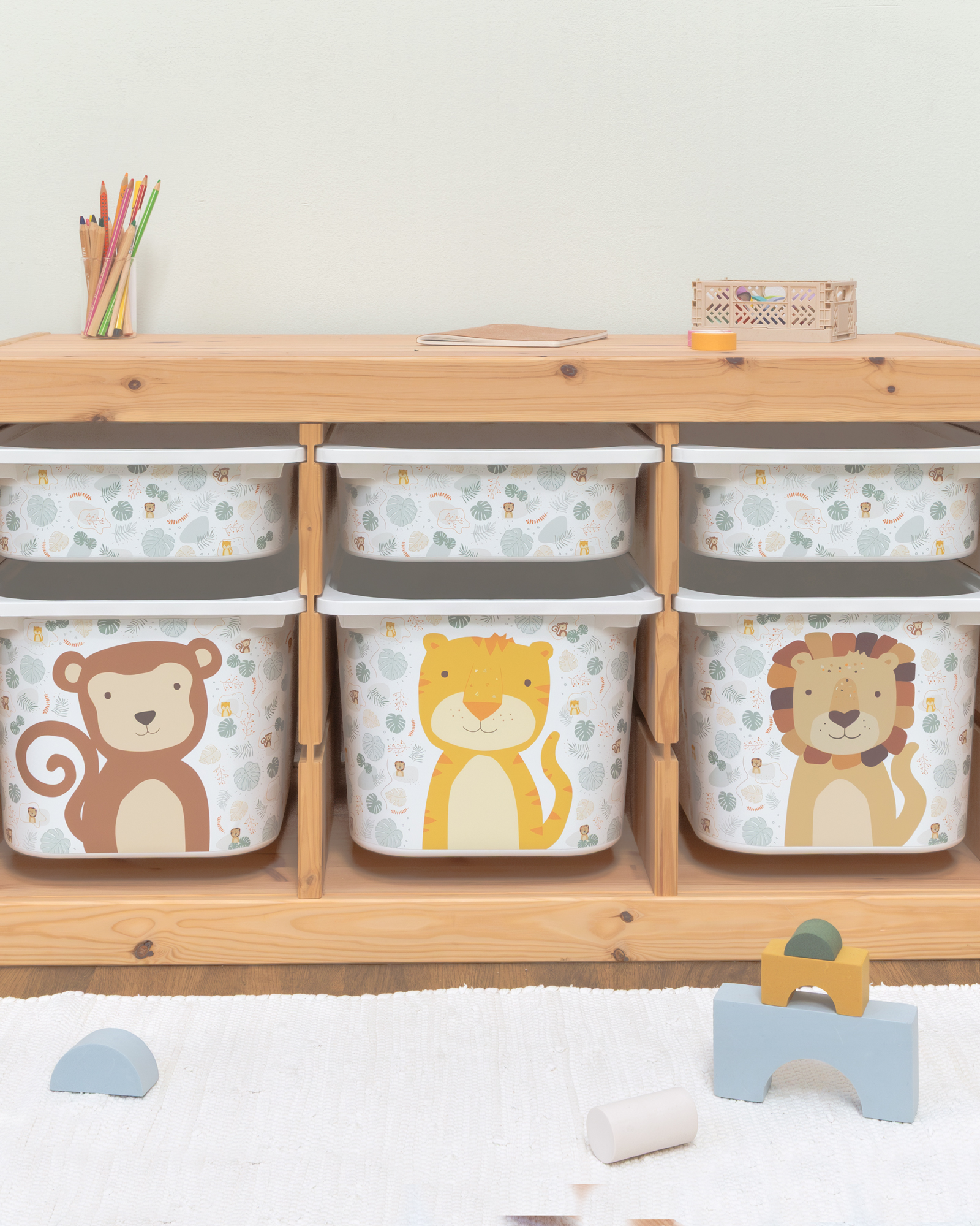 Klebefolien für IKEA TROFAST Boxen