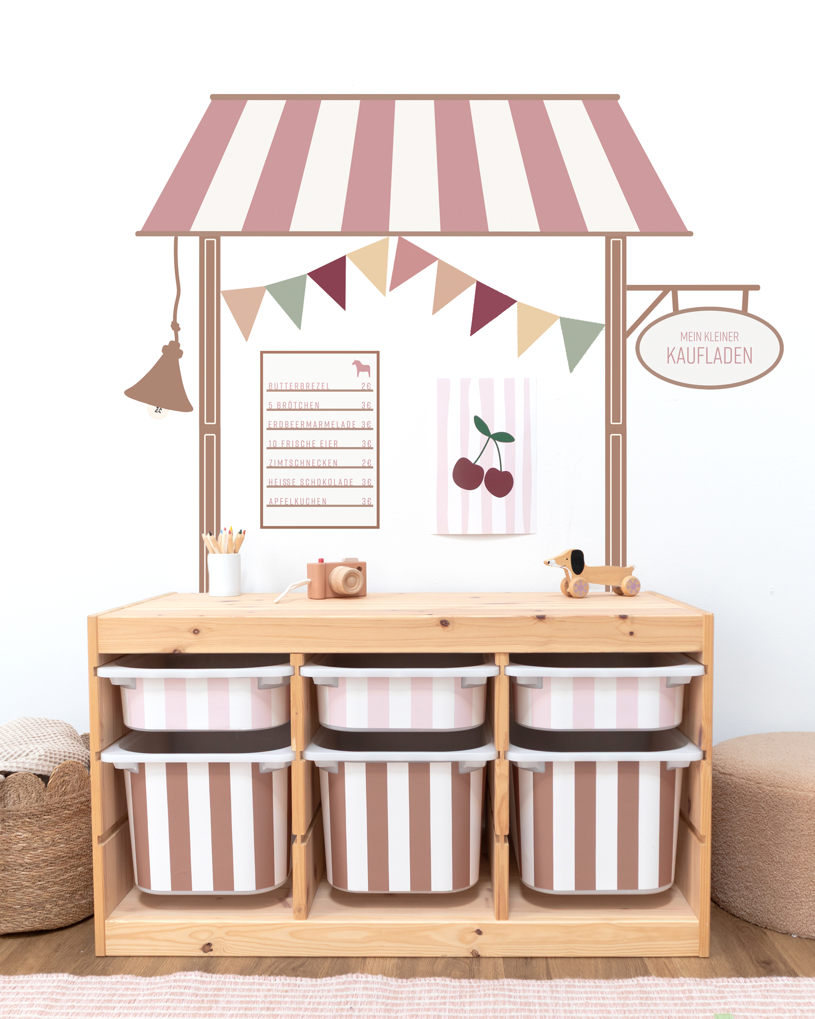 klebefolie diy kaufladen lille bud rosenholz 2 klebefolie diy kaufladen lille bud rosenholz 2