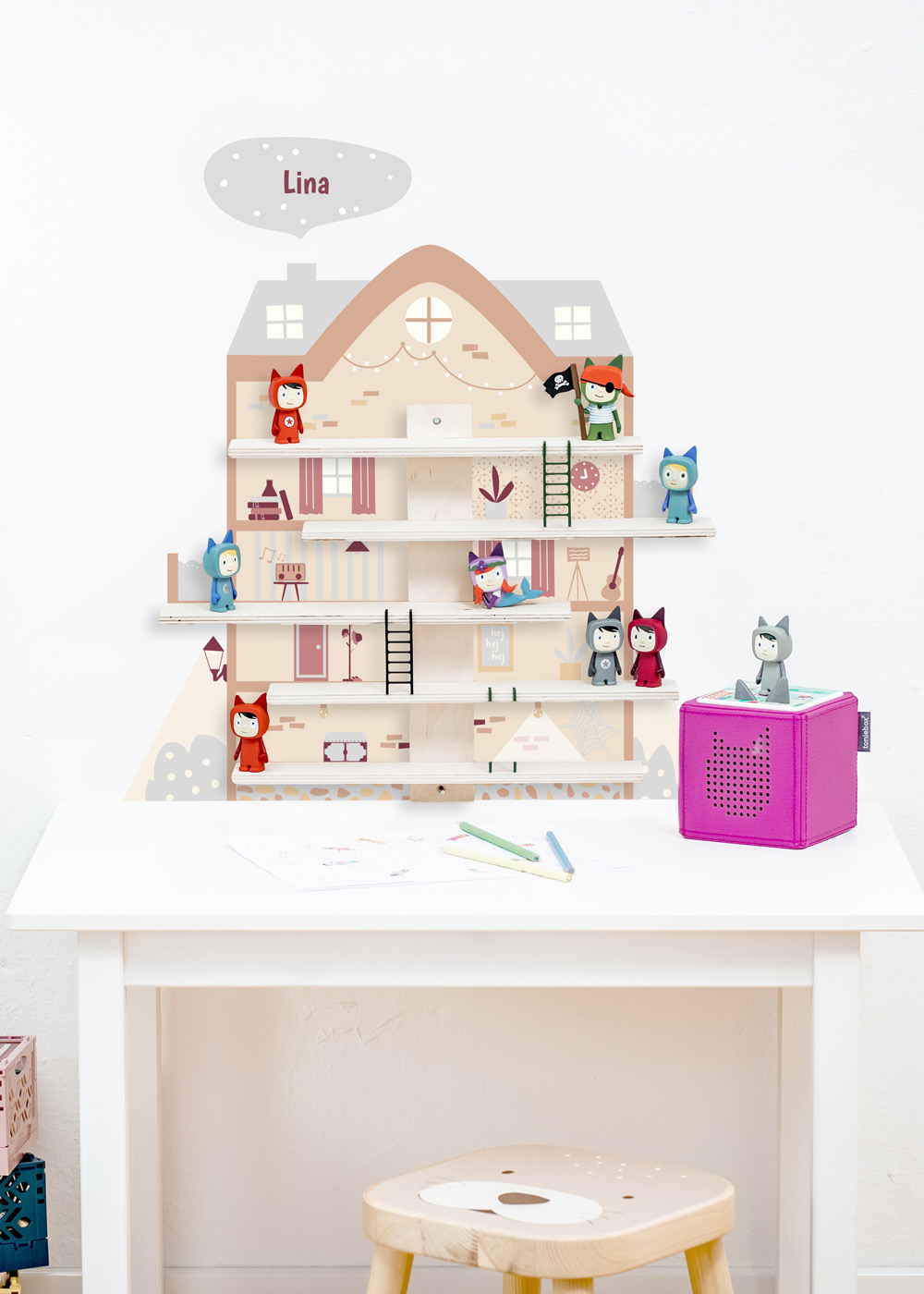 klebefolie ikea lustigt regal samlahus toffee 4