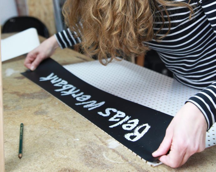 Sniglar Hack Werkbank Tafelfolie Sniglar Hack Werkbank Tafelfolie