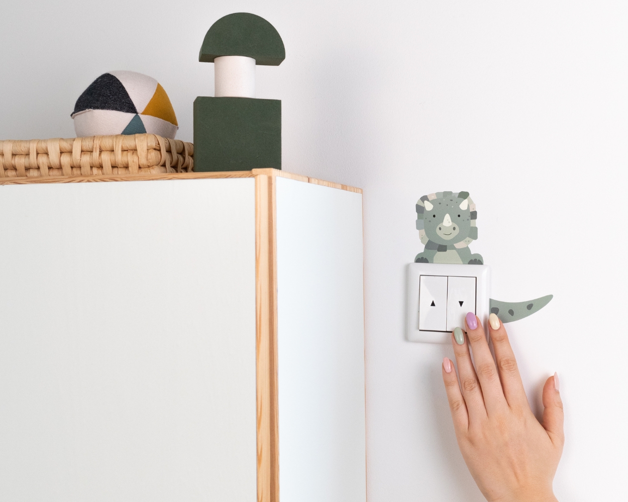 Wandsticker Lichtschaltersticker Dino Wandsticker Lichtschaltersticker Dino