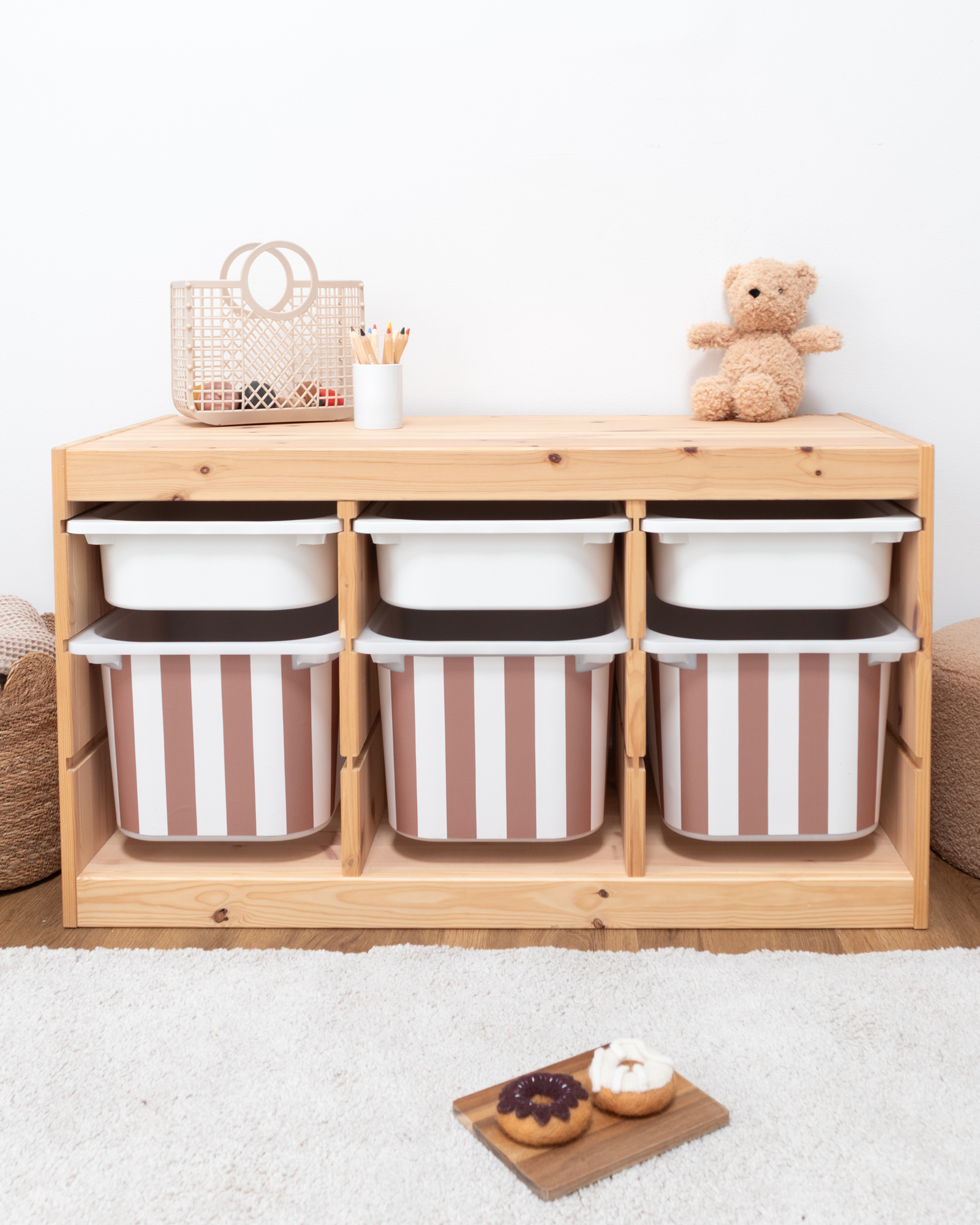 klebefolie ikea trofast box mittel kopfseite vichy streifig kakao 3er Set 1 klebefolie ikea trofast box mittel kopfseite vichy streifig kakao 3er Set 1