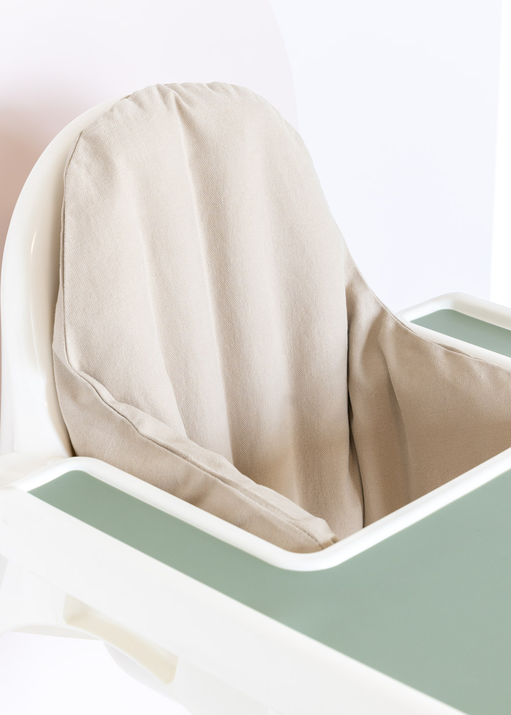 Praktischer Kissenbezug für den Ikea Hochstuhl, pflegeleicht und waschbar