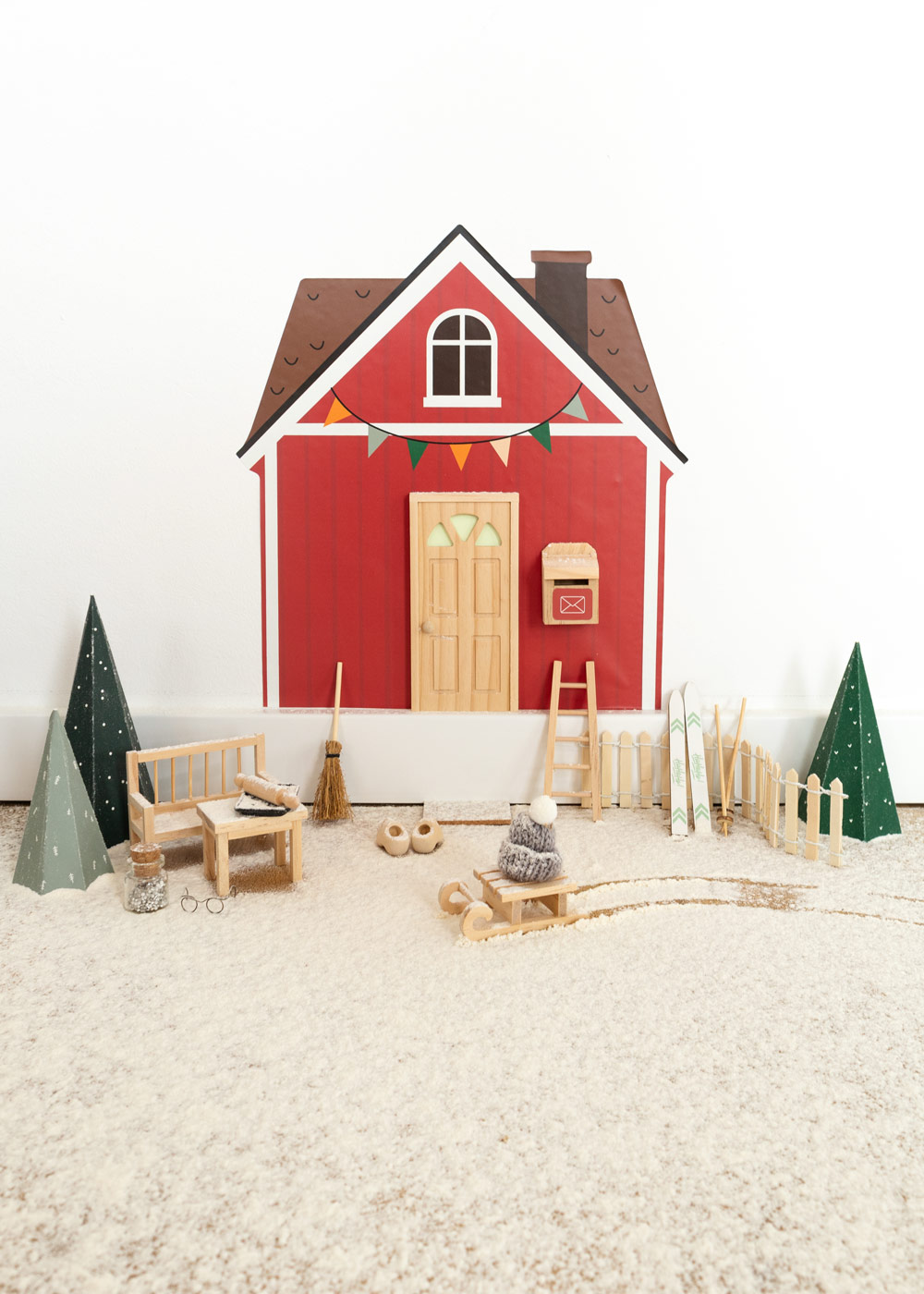 klebefolie wichteltuer wichtel hus rot 2