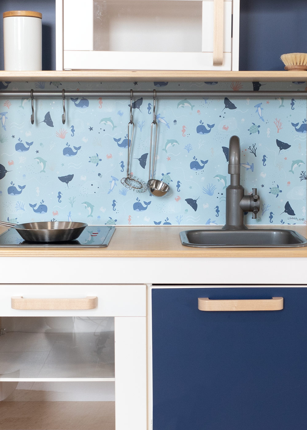 klebefolie ikea duktig kinderkueche meerig marine 01