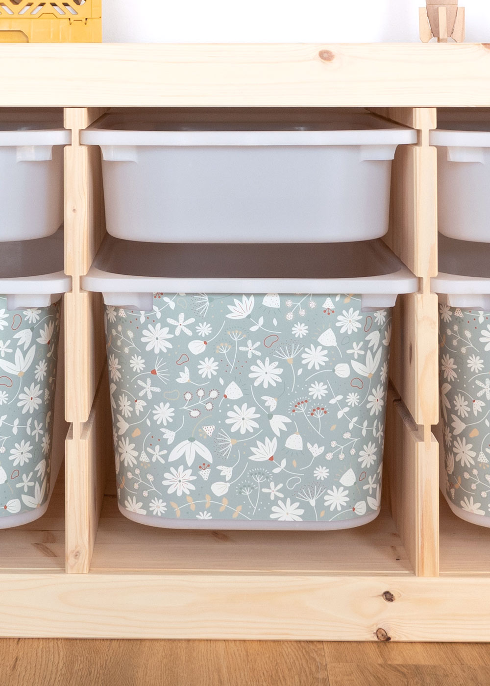 stickerset ikea trofast box mittel blumig eukalyptus 1 stickerset ikea trofast box mittel blumig eukalyptus 1