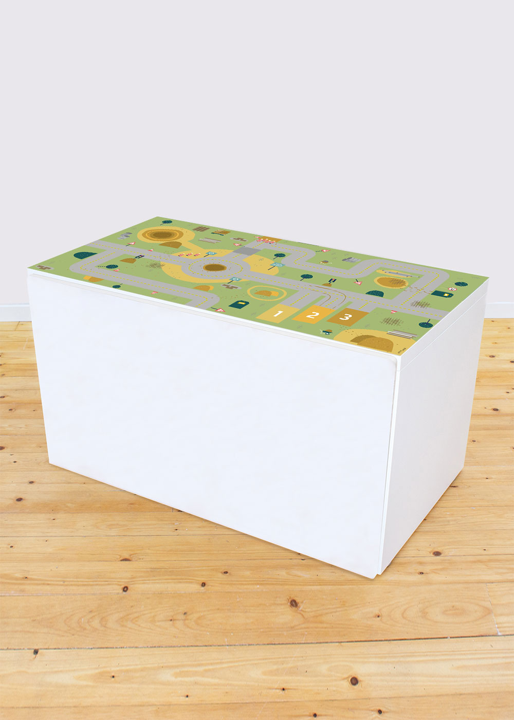 klebefolie ikea smastad bank bauplats 1