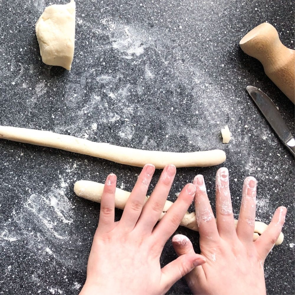 Salzteig backen