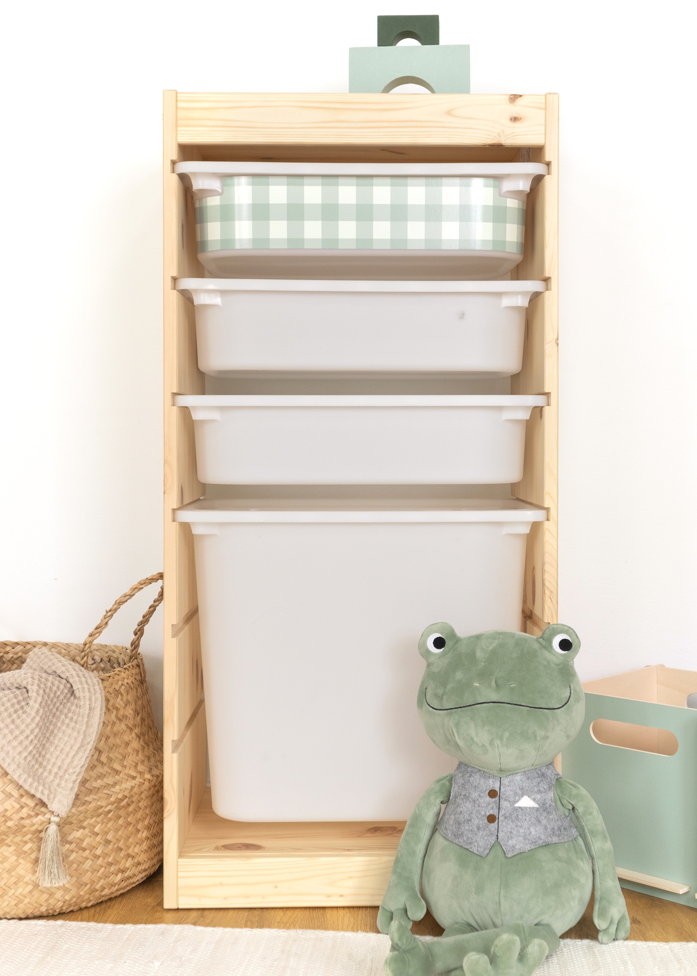 stickerset ikea trofast box klein laengsseite vichy karo eukalyptus 0 stickerset ikea trofast box klein laengsseite vichy karo eukalyptus