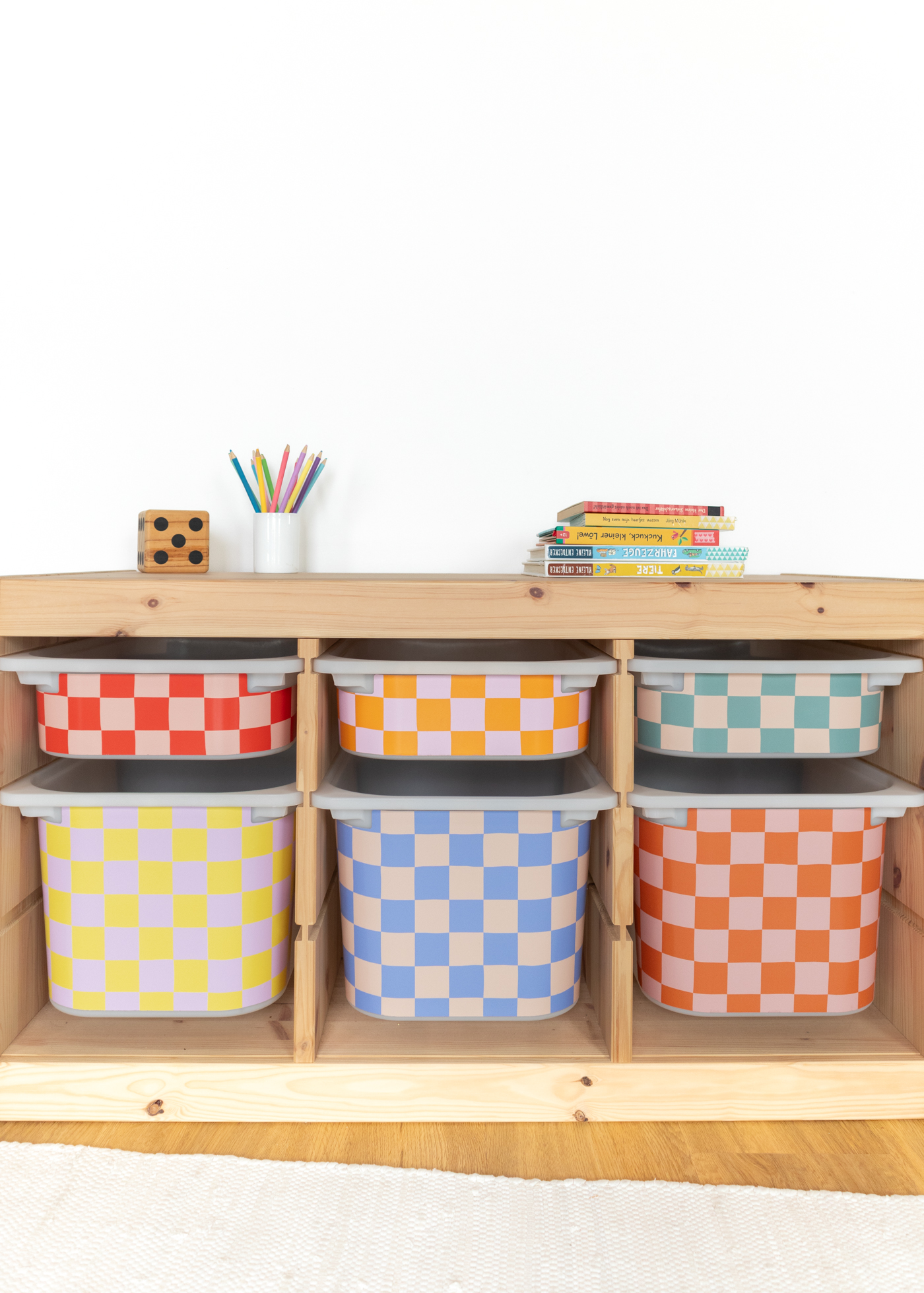 Sticker für IKEA TROFAST Boxen Kopfseite