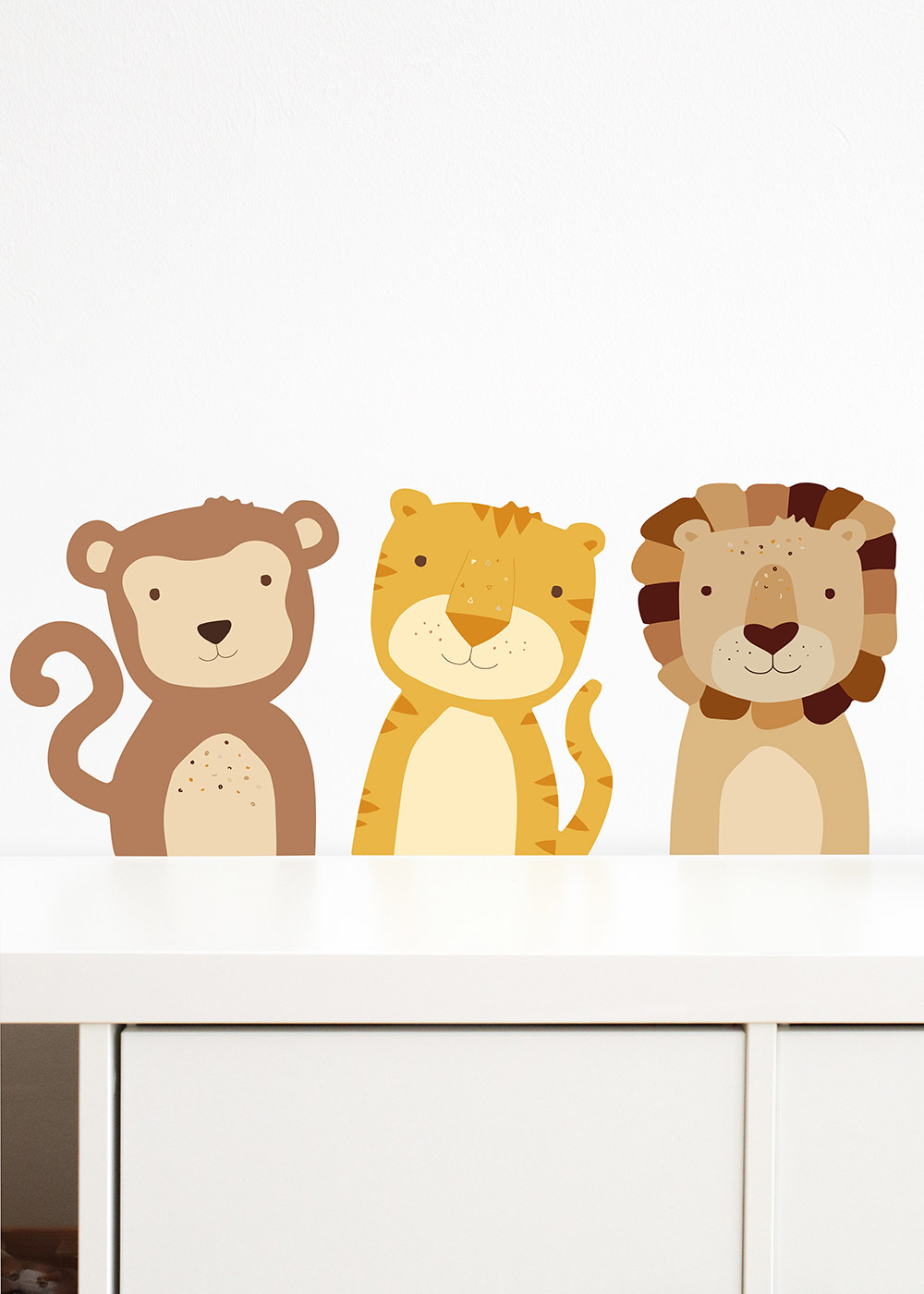 klebefolie ikea mosslanda bilderleiste tierig djungel 4