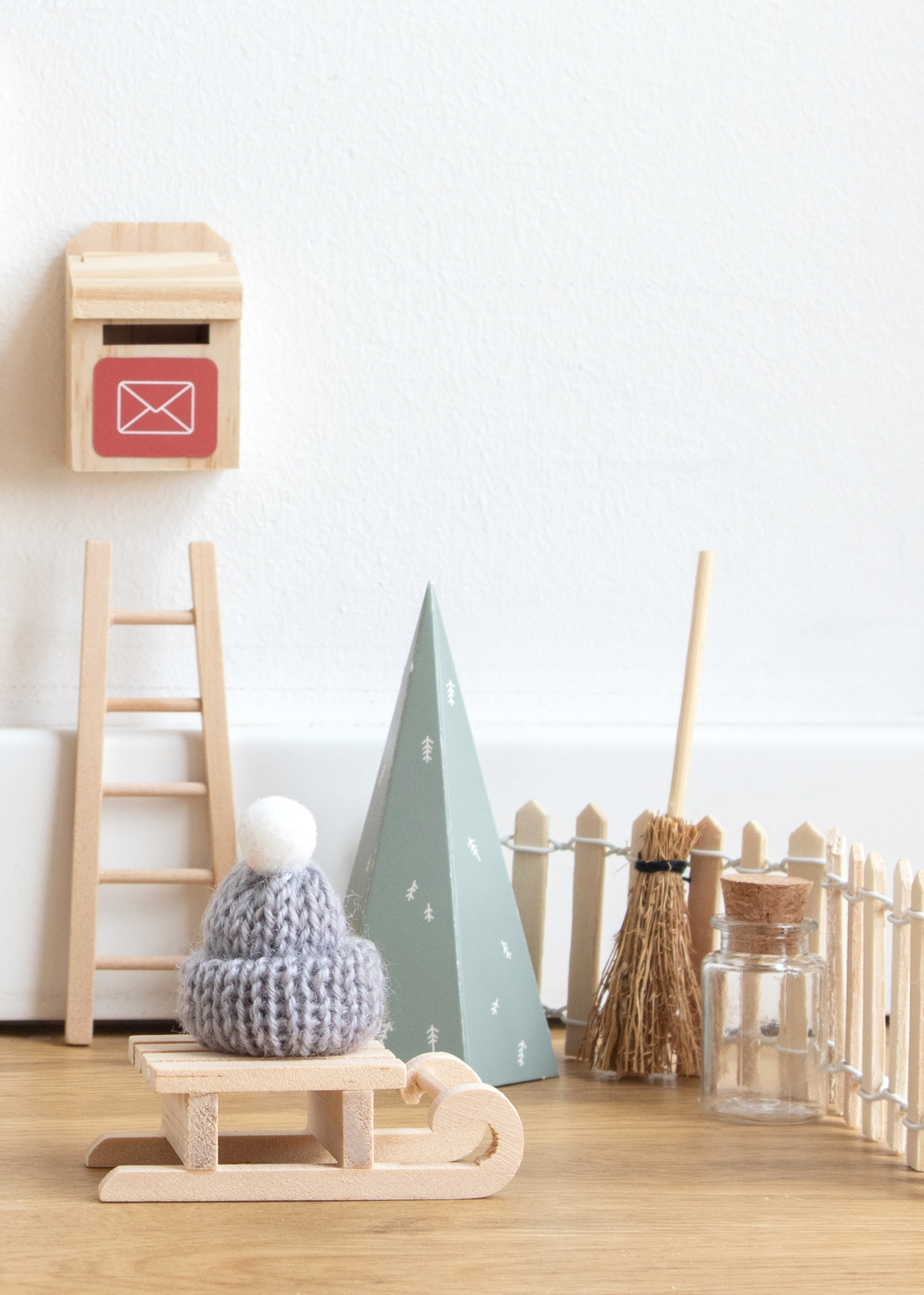Miniatur Zubehör zum Weihnachtswichtel Miniatur Zubehör zum Weihnachtswichtel