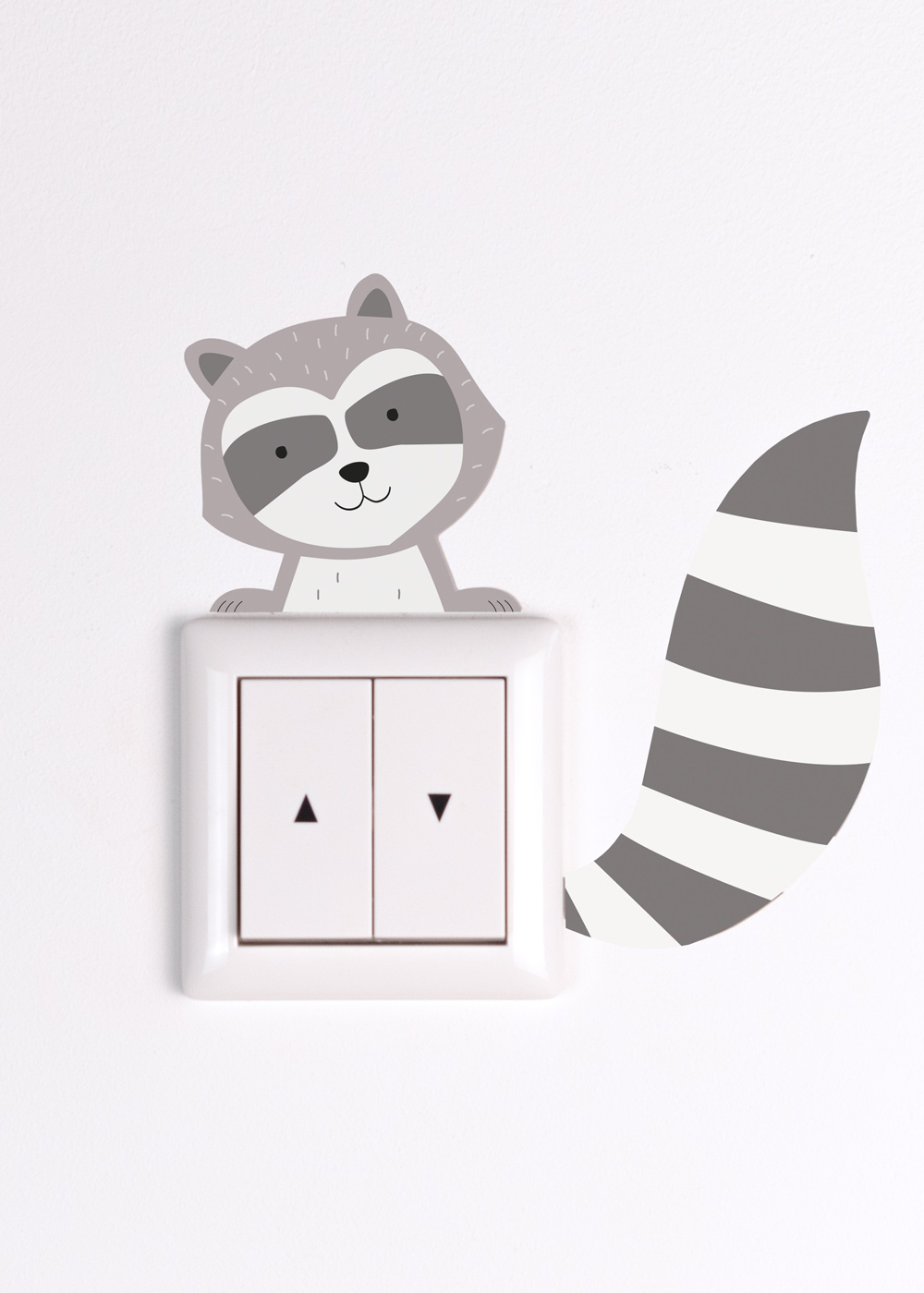 Lichtschalter mit Tiermotiven verschönern Kinderzimmer Hack Lichtschalter mit Tiermotiven verschönern Kinderzimmer Hack