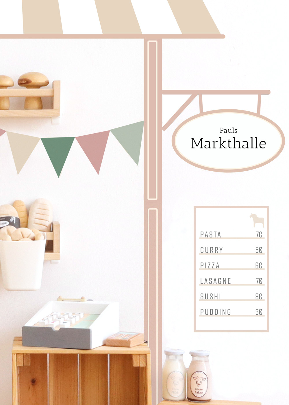 DIY Klebefolie Kinderkaufladen
