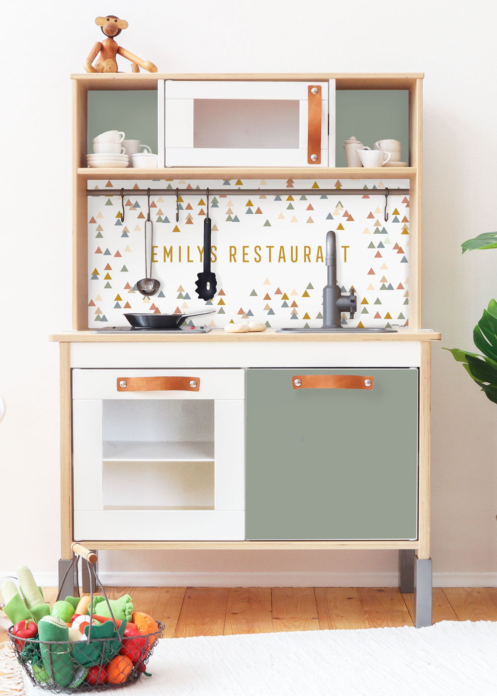 klebefolie ikea duktig kinderkueche trianglig name eukalyptus 3