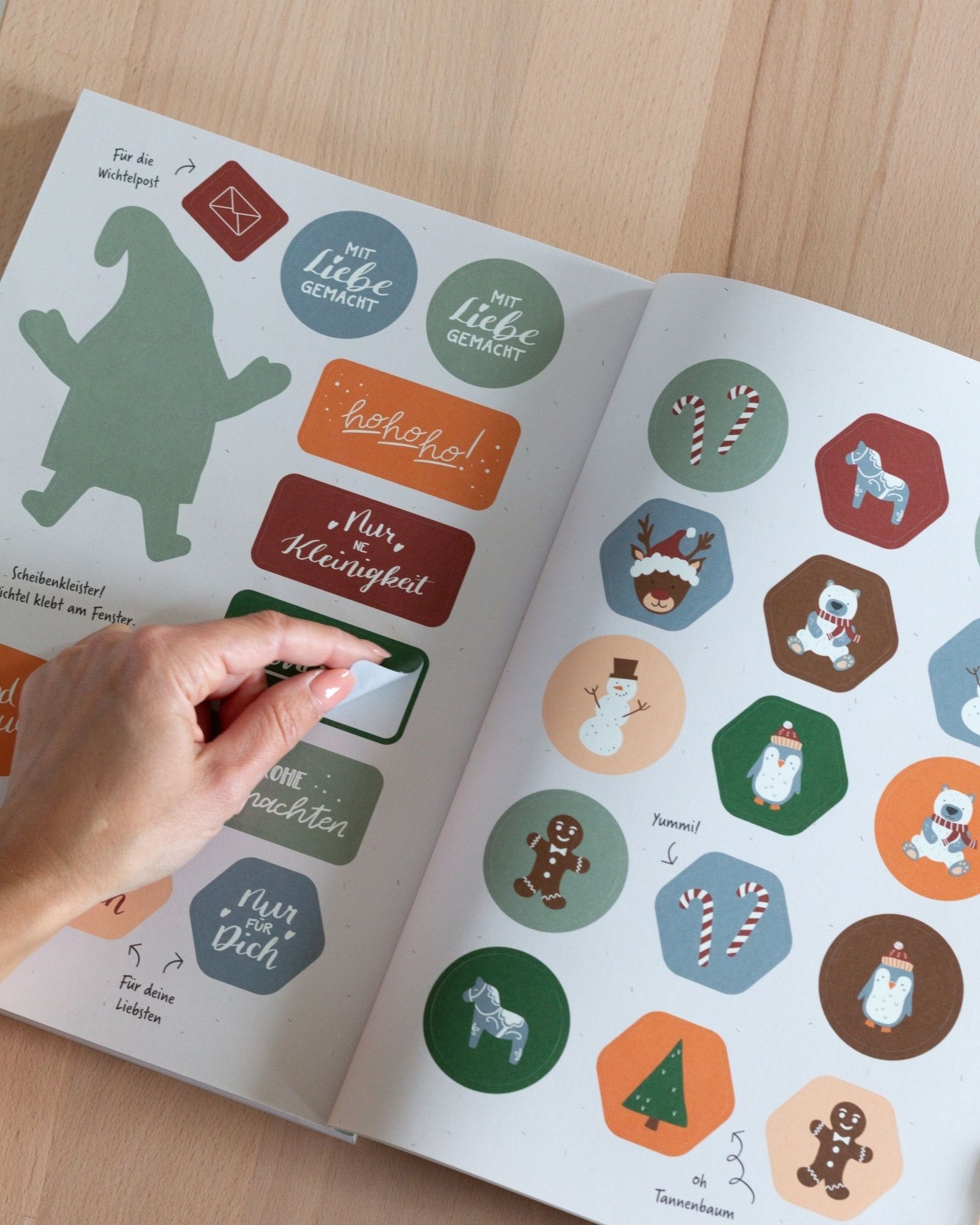 Sticker, Sticker sheet, Winter, Holiday, Icons