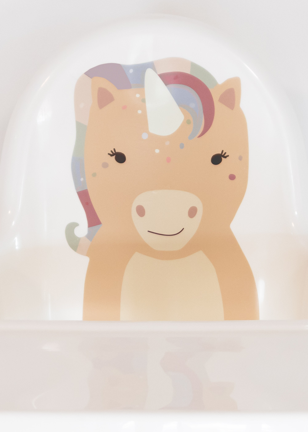 Klebefolie für IKEA ANTILOP Hochstuhl mit Tiermotiv Einhorn selbstklebend Ikea Zubehör