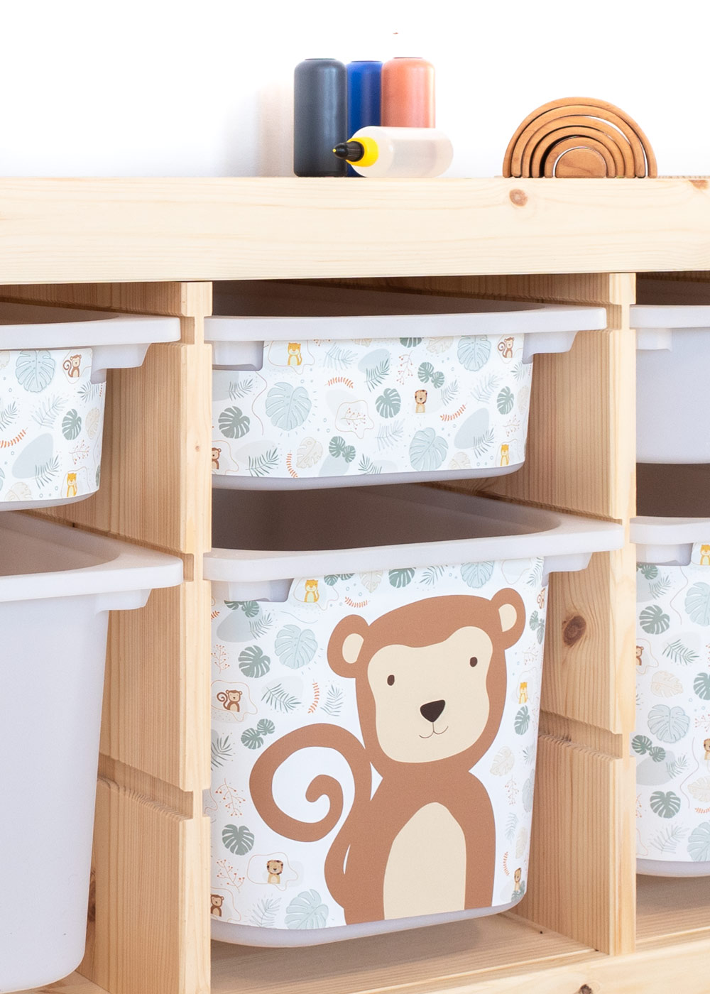 stickerset ikea trofast box klein tierig safari 1 stickerset ikea trofast box klein tierig safari 1