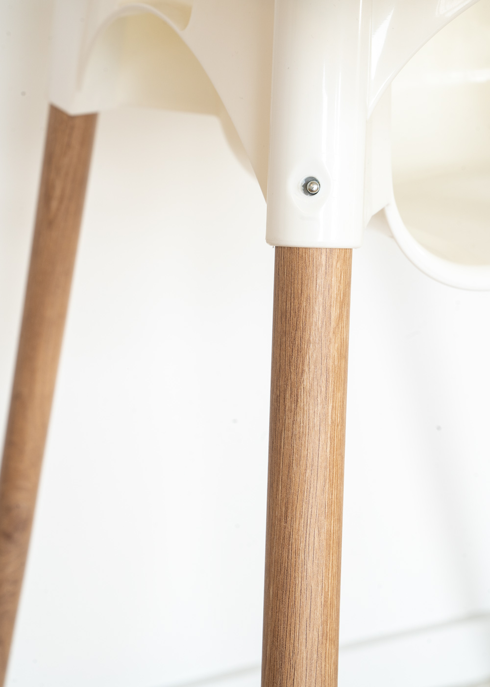 Klebefolie für IKEA ANTILOP Hochstuhl Stuhlbeine Hack Natur