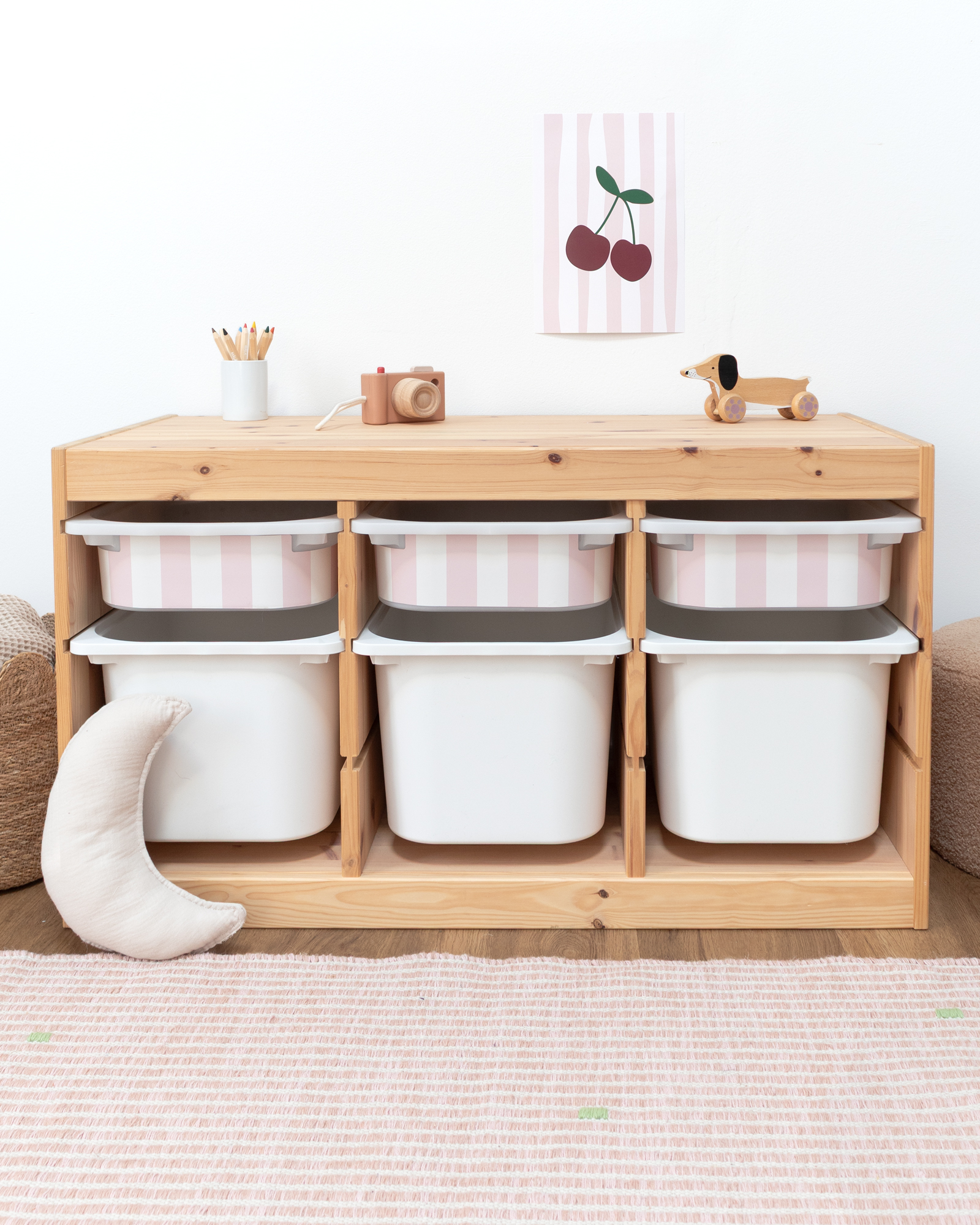 klebefolie ikea trofast box klein kopfseite vichy streifig marshmallow 3er Set 1 klebefolie ikea trofast box klein kopfseite vichy streifig marshmallow 3er Set 1