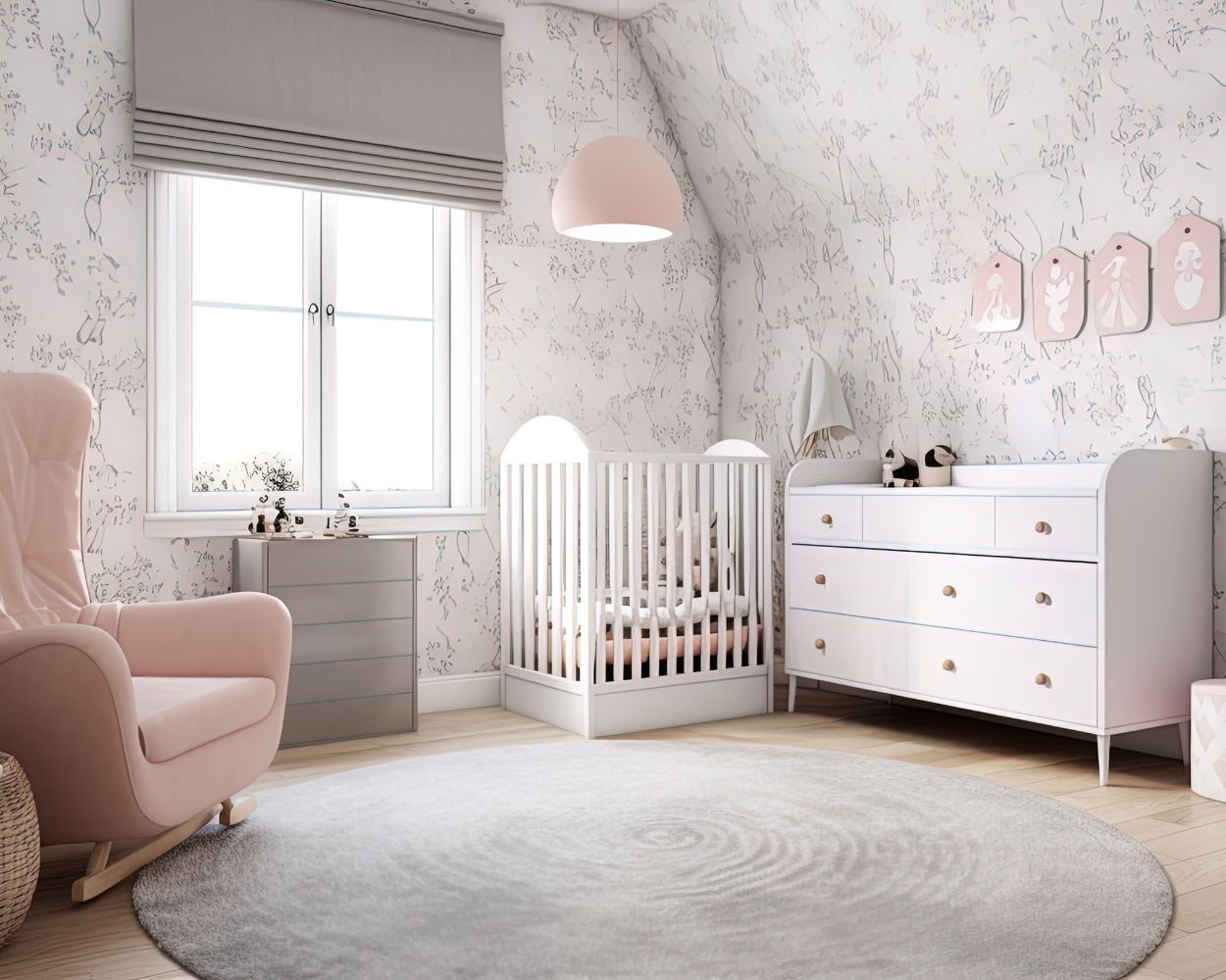 Babyzimmer mit Dachschräge Babyzimmer mit Dachschräge