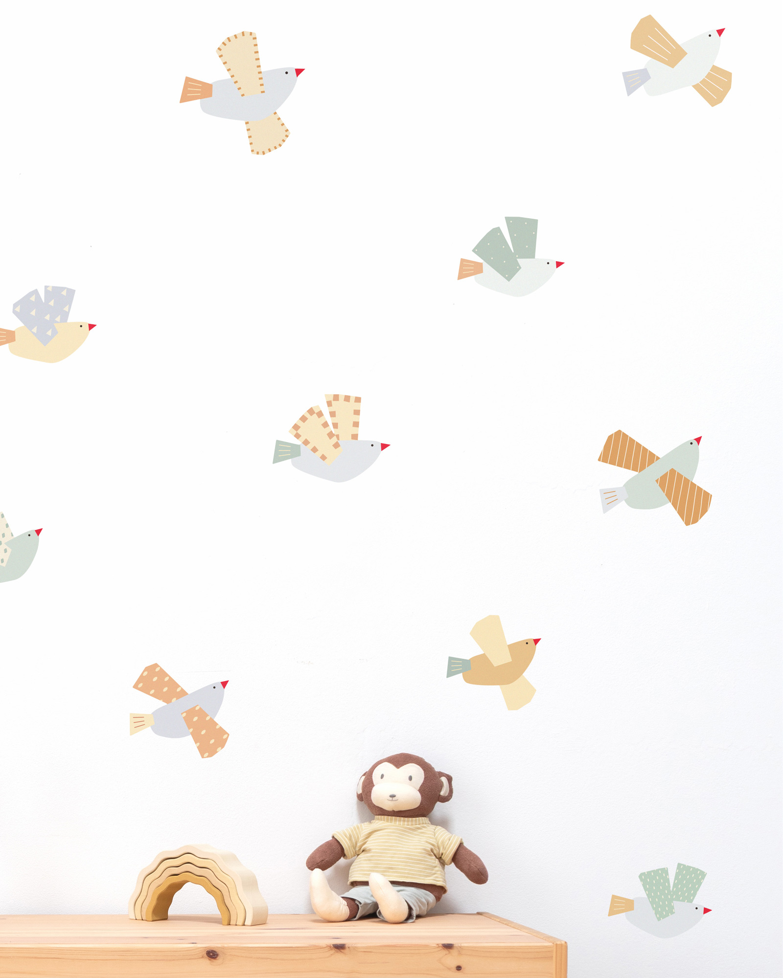 stickerset 15 teilig voegli salbei buttergelb 3