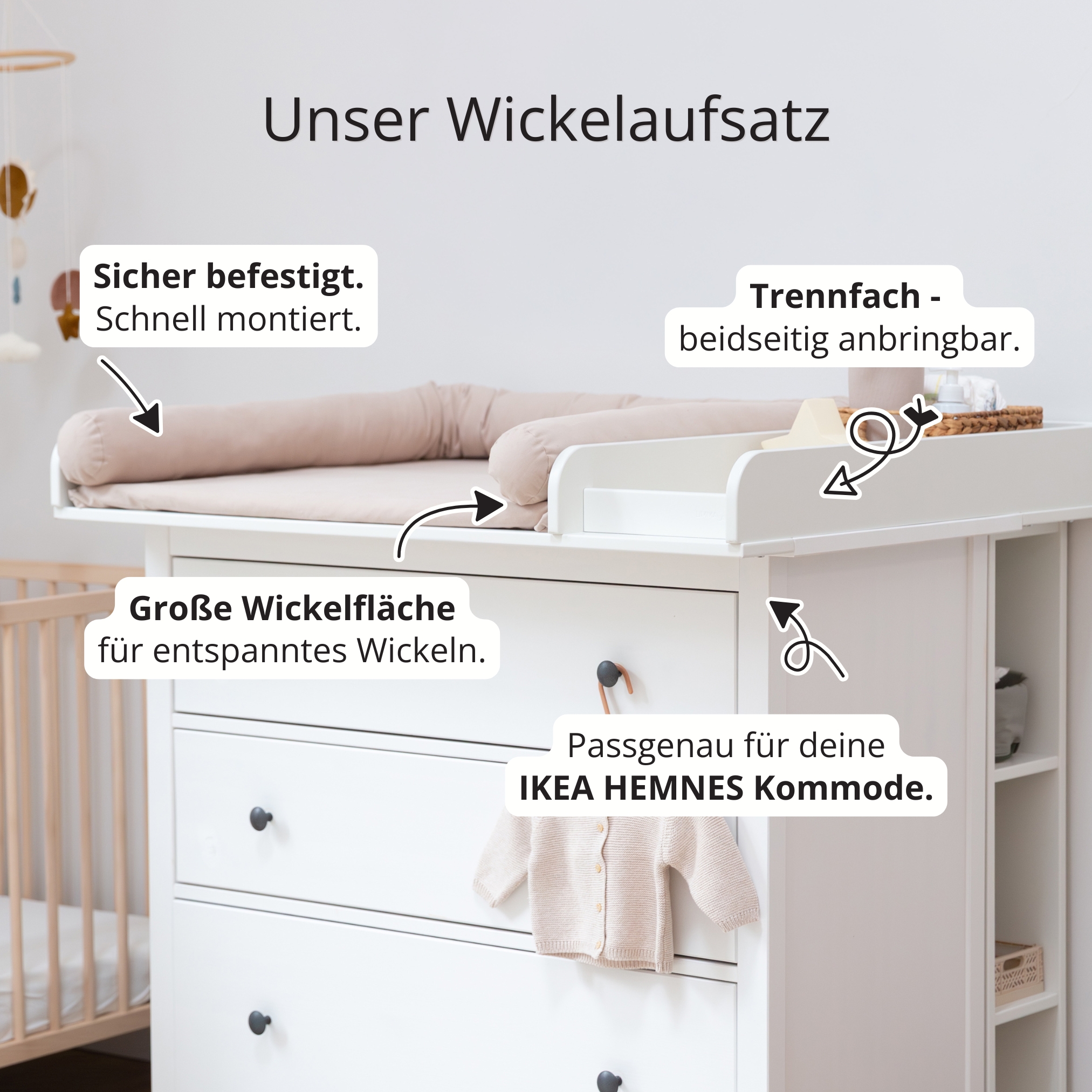 Wickelaufsatz USPs