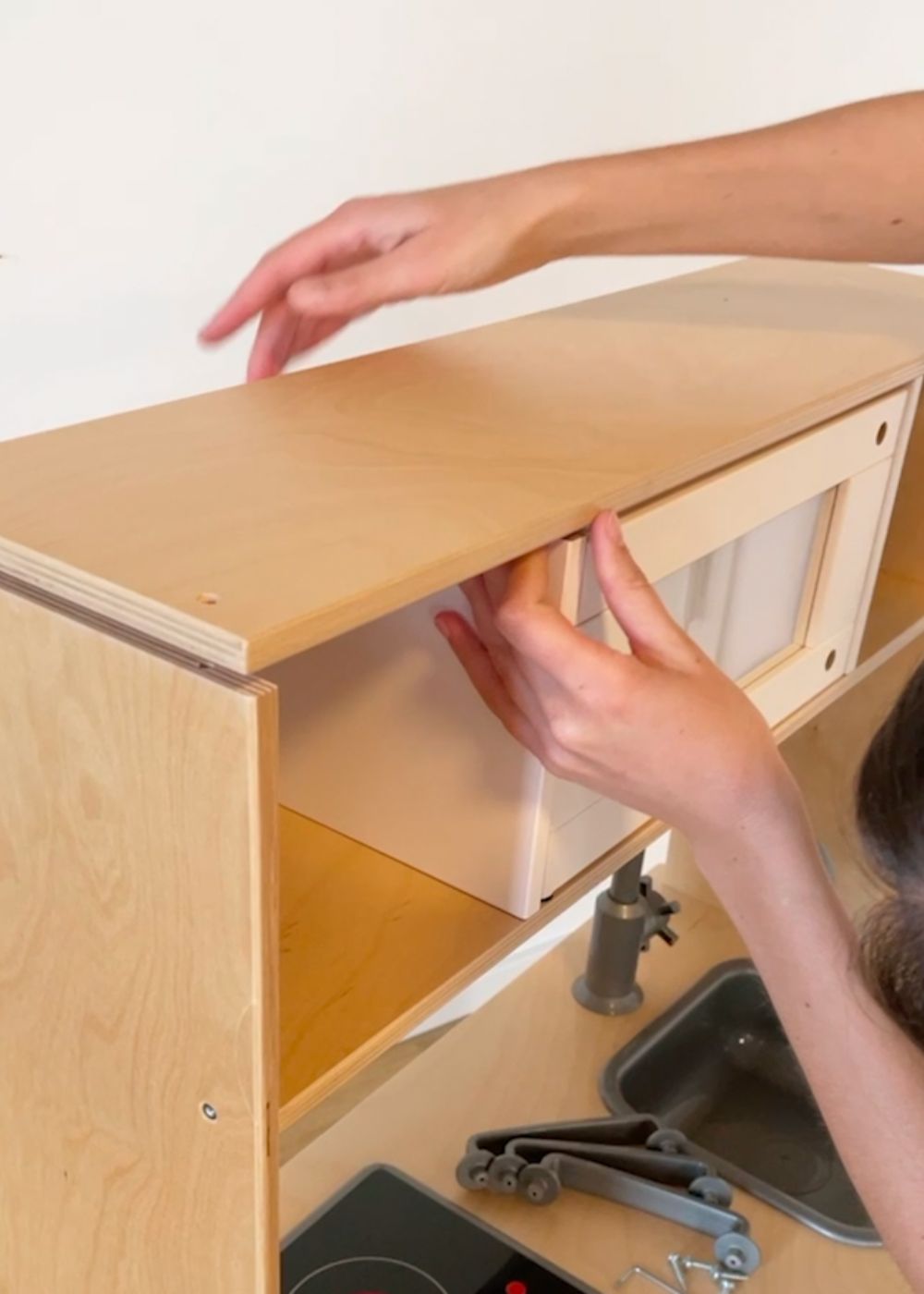 Kinderküche Deckel lösen Kinderküche Deckel lösen